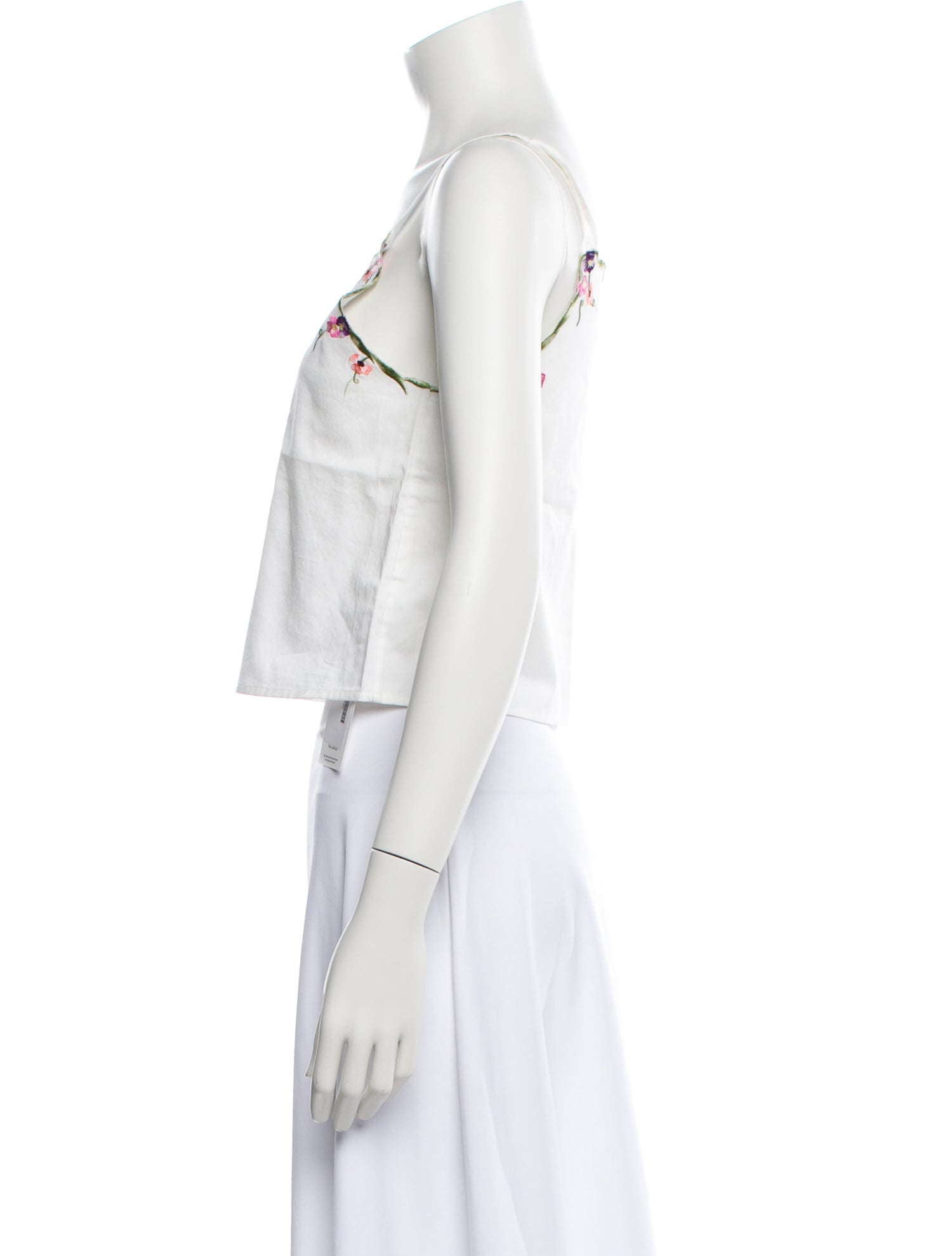 BODE Strapless Crop Top