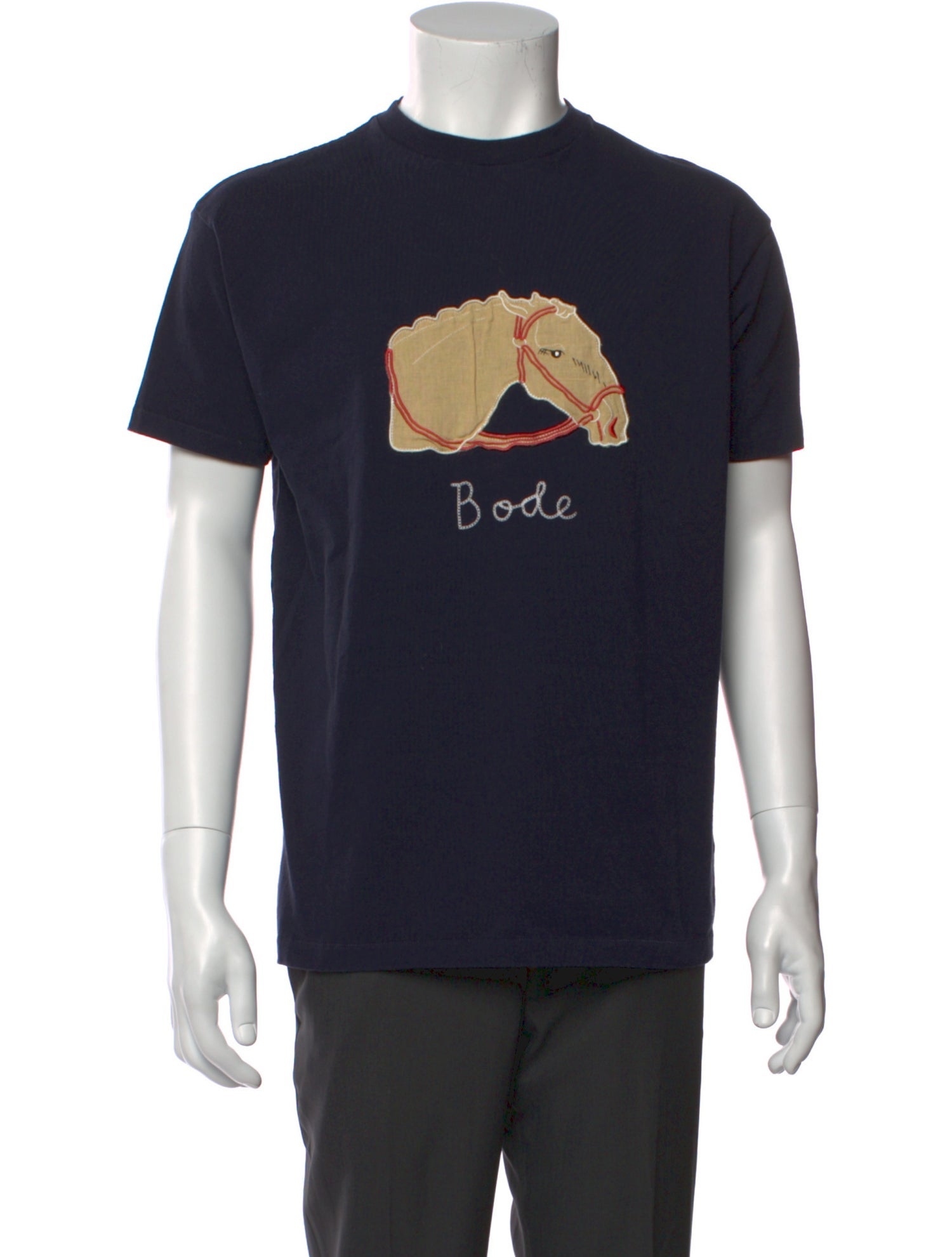 BODE Graphic Print Crew Neck T-Shirt