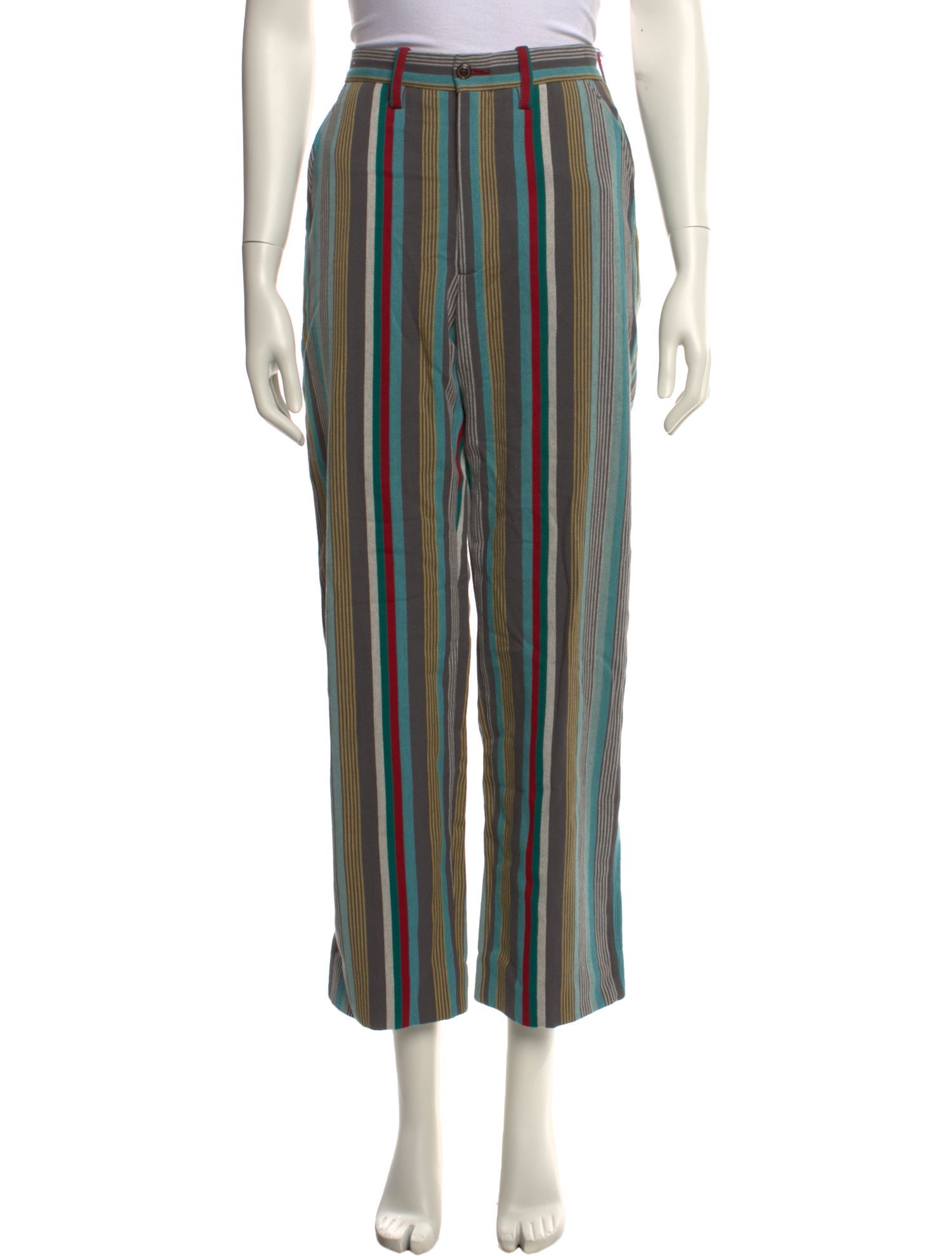 BODE Striped Straight Leg Pants
