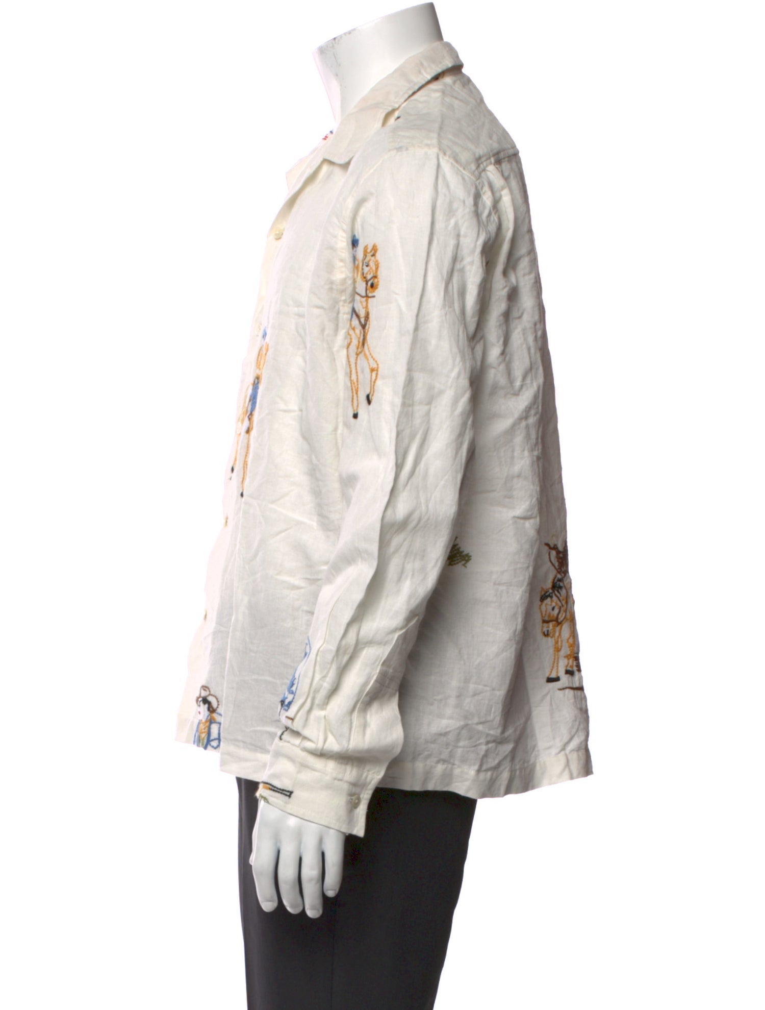 BODE Printed Long Sleeve Shirt w/ Tags