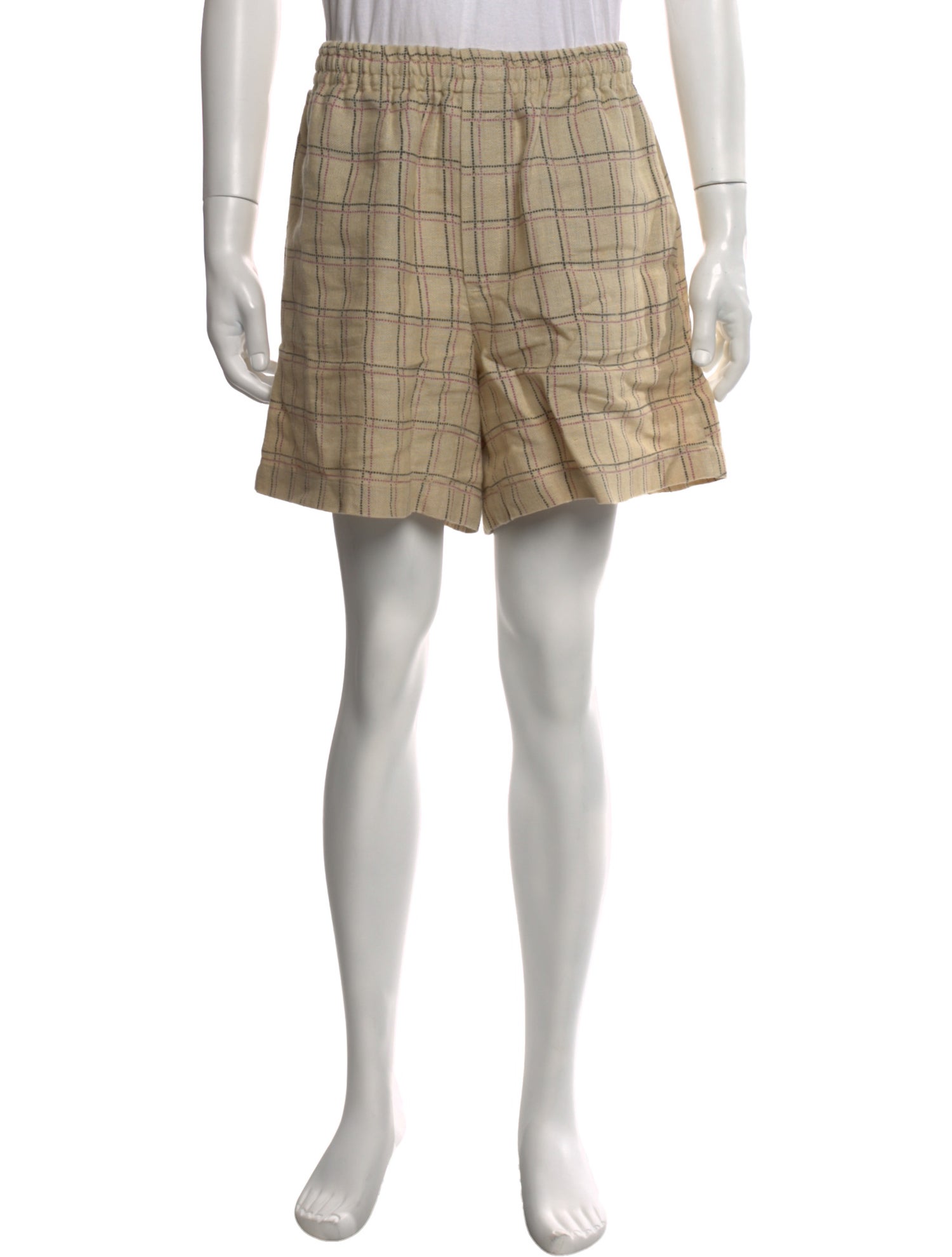 BODE Linen Cargo Shorts