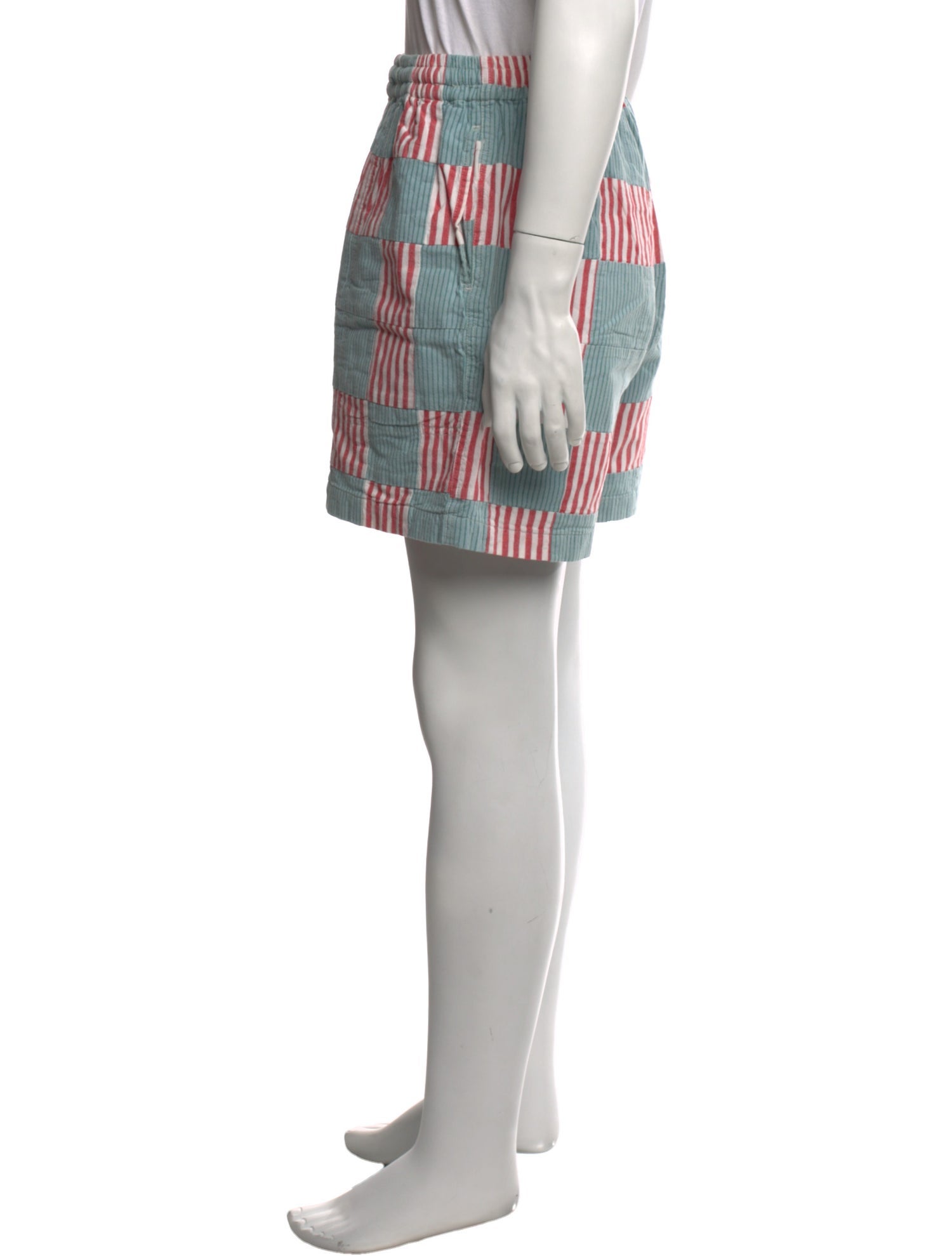 BODE Striped Jogger Shorts