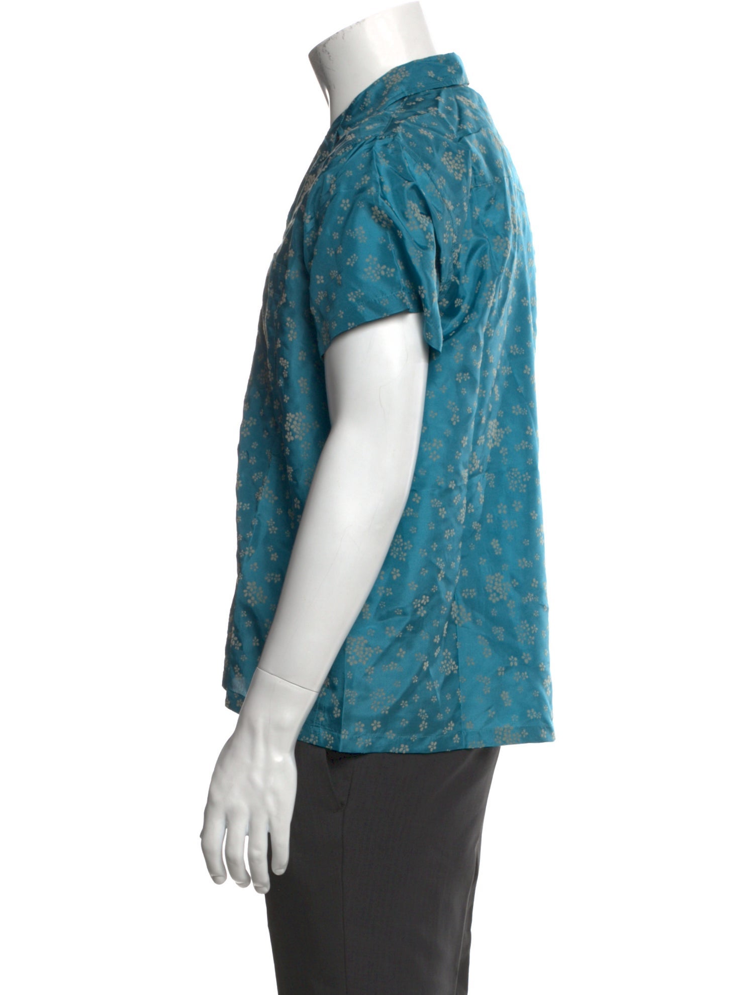 BODE Silk Floral Print Shirt w/ Tags