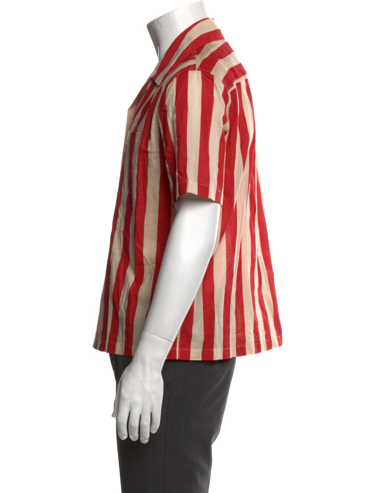 BODE Striped Short Sleeve Shirt w/ Tags