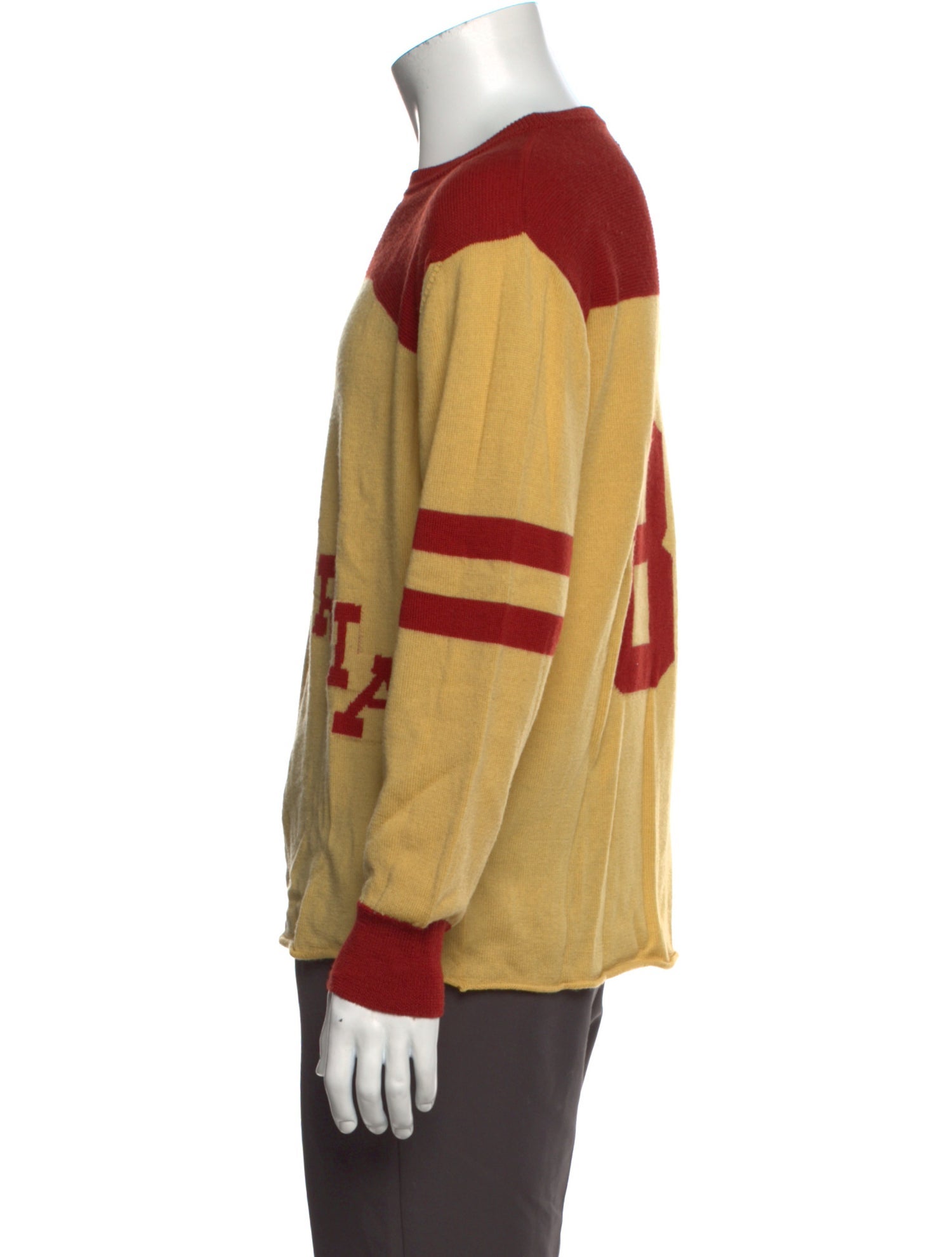 BODE Merino Wool Graphic Print Pullover