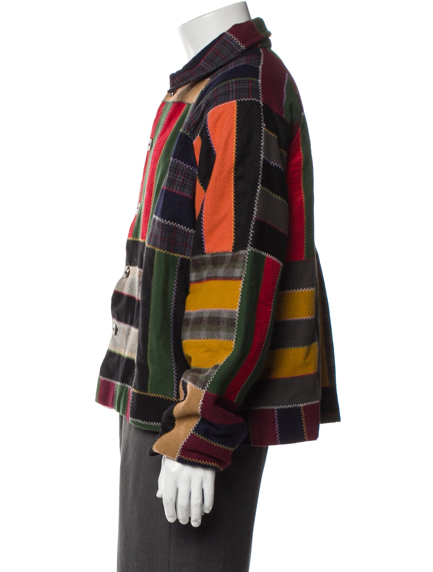 BODE Plaid Print Jacket