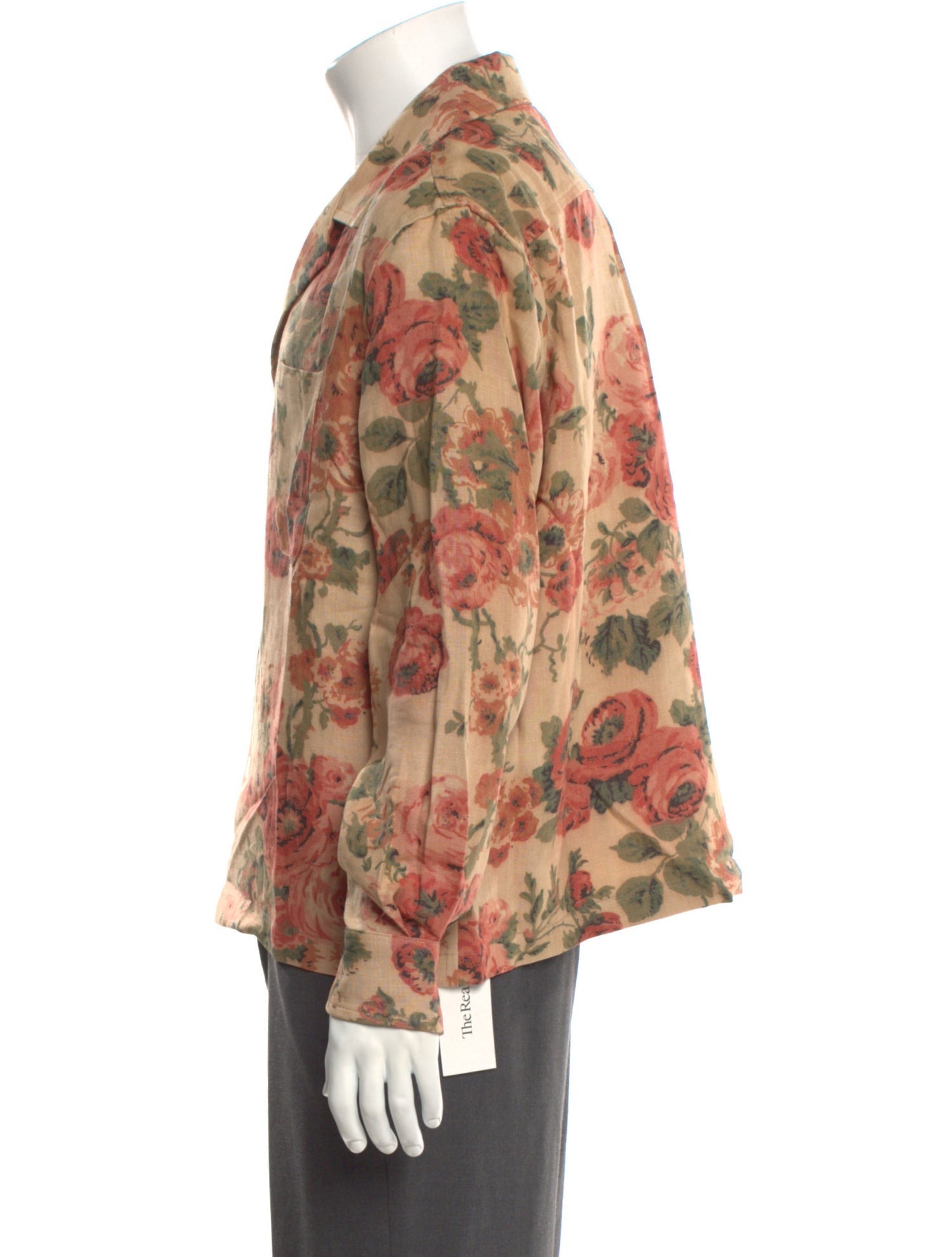 BODE Floral Print Long Sleeve Shirt w/ Tags