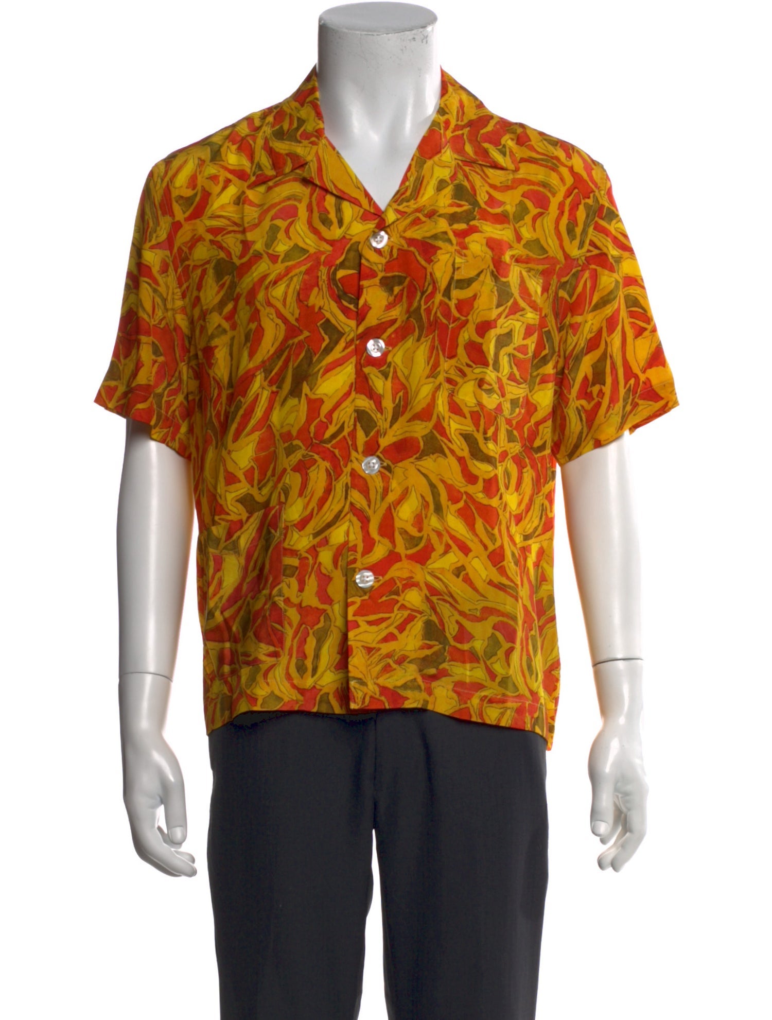 BODE Silk Printed Shirt w/ Tags