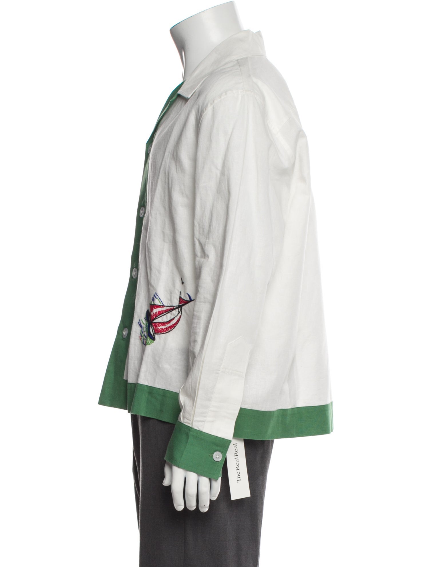 BODE Graphic Print Long Sleeve Shirt