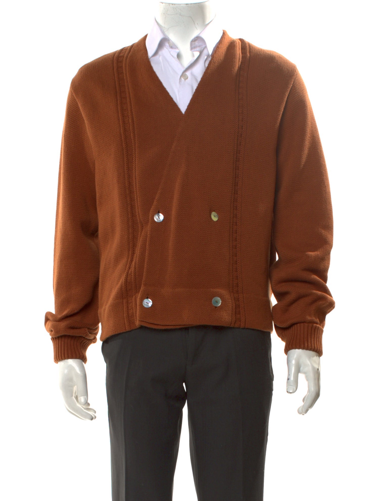 BODE V-Neck Long Sleeve Cardigan