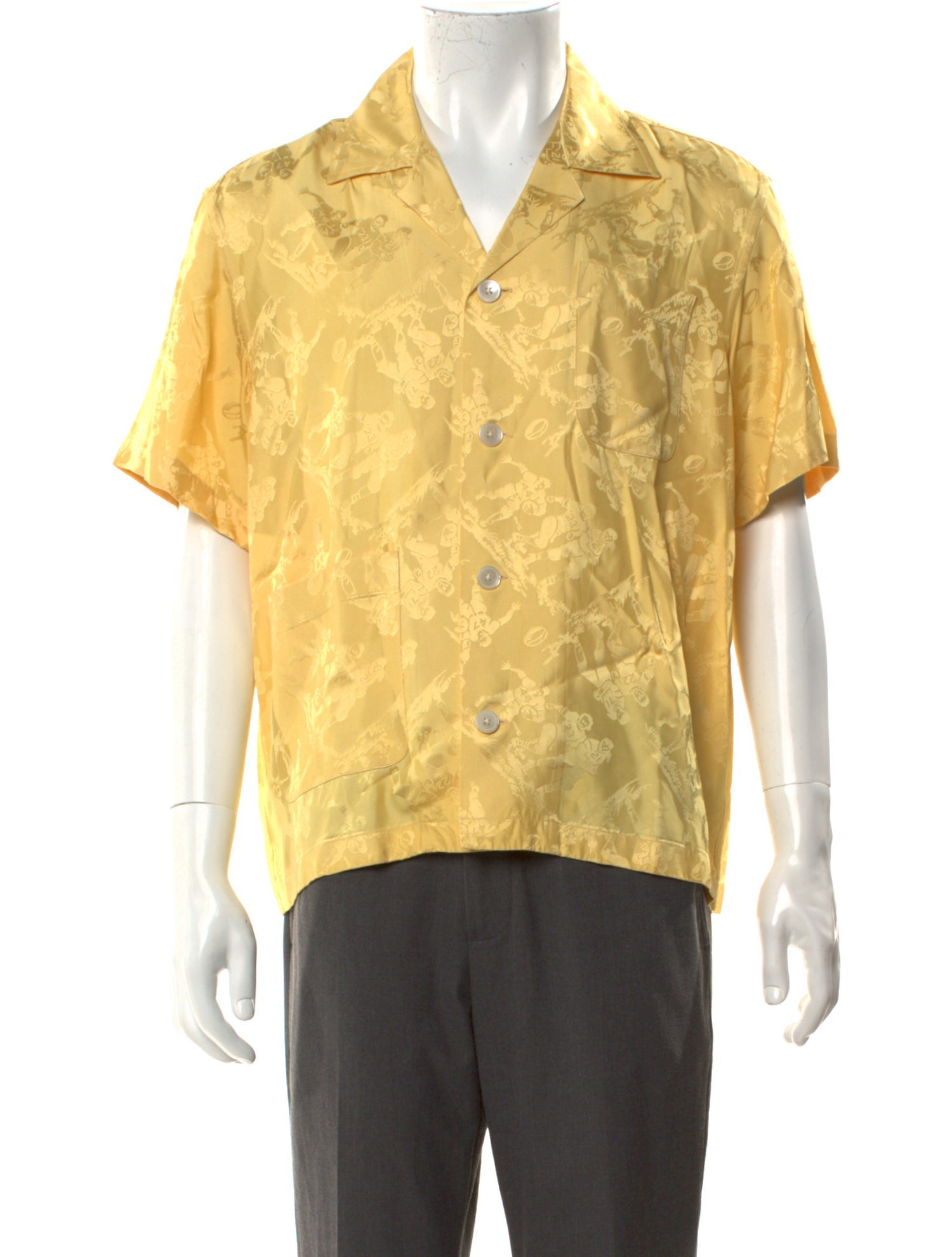 BODE Printed Short Sleeve Shirt