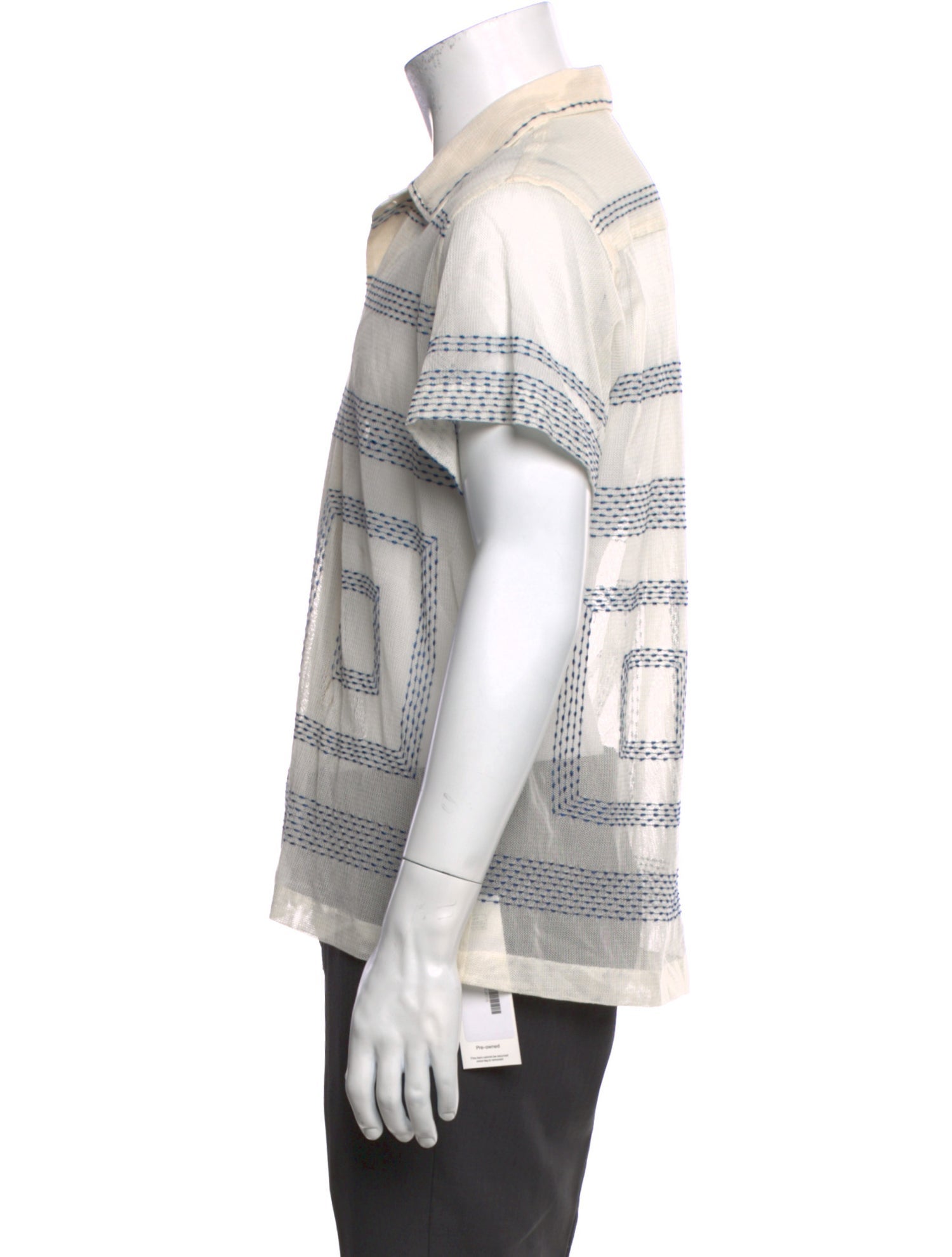 BODE Printed Short Sleeve Shirt