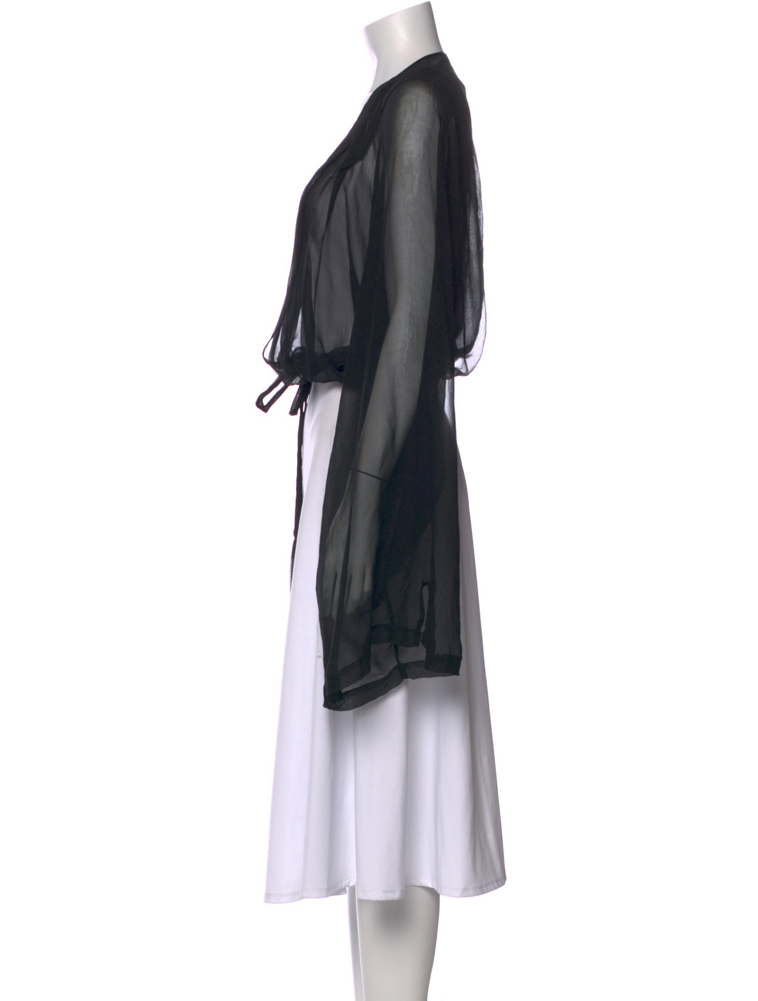 BODE Silk V-Neck Top