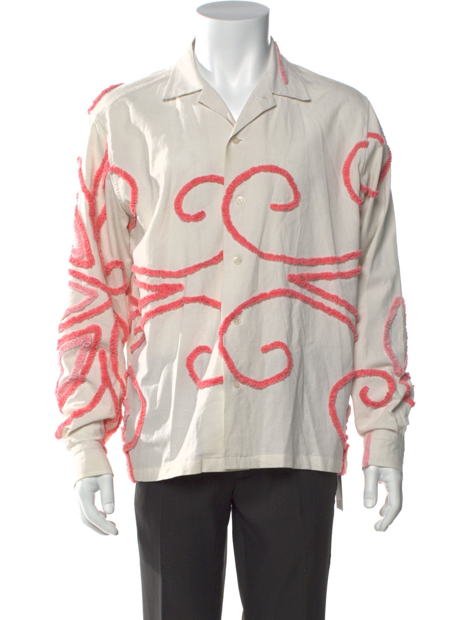 BODE Graphic Print Long Sleeve Shirt