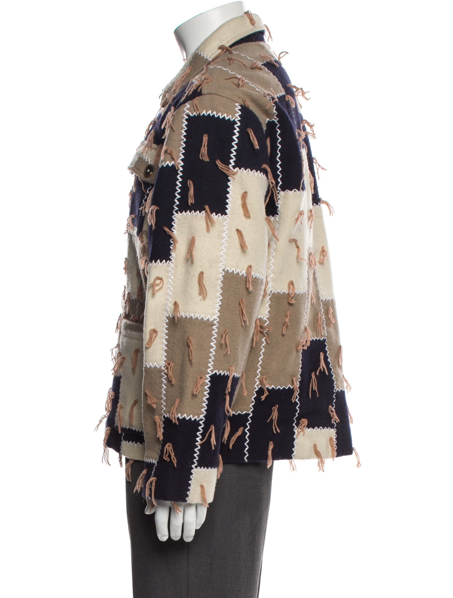 BODE Wool Printed Jacket