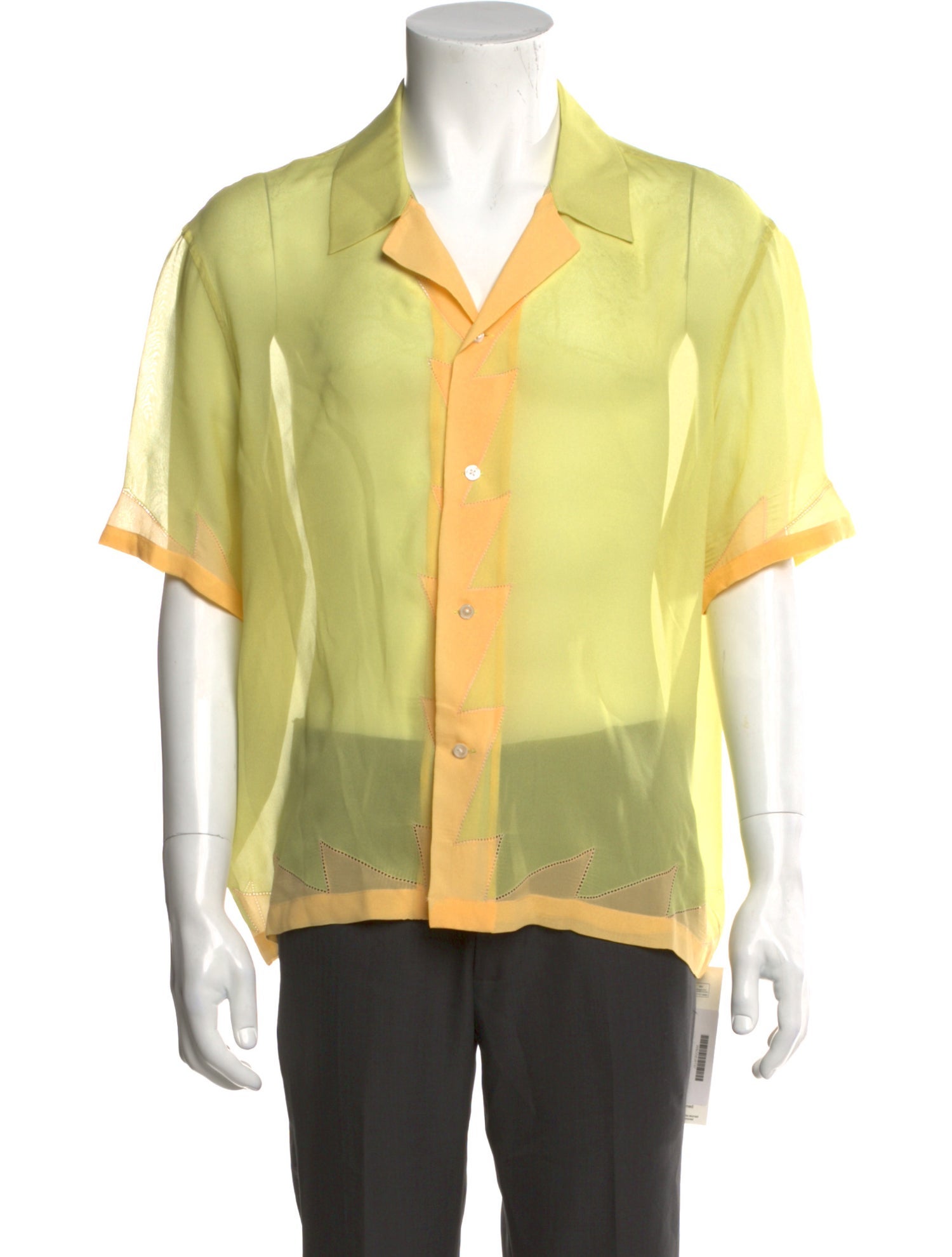 BODE Silk Short Sleeve Shirt