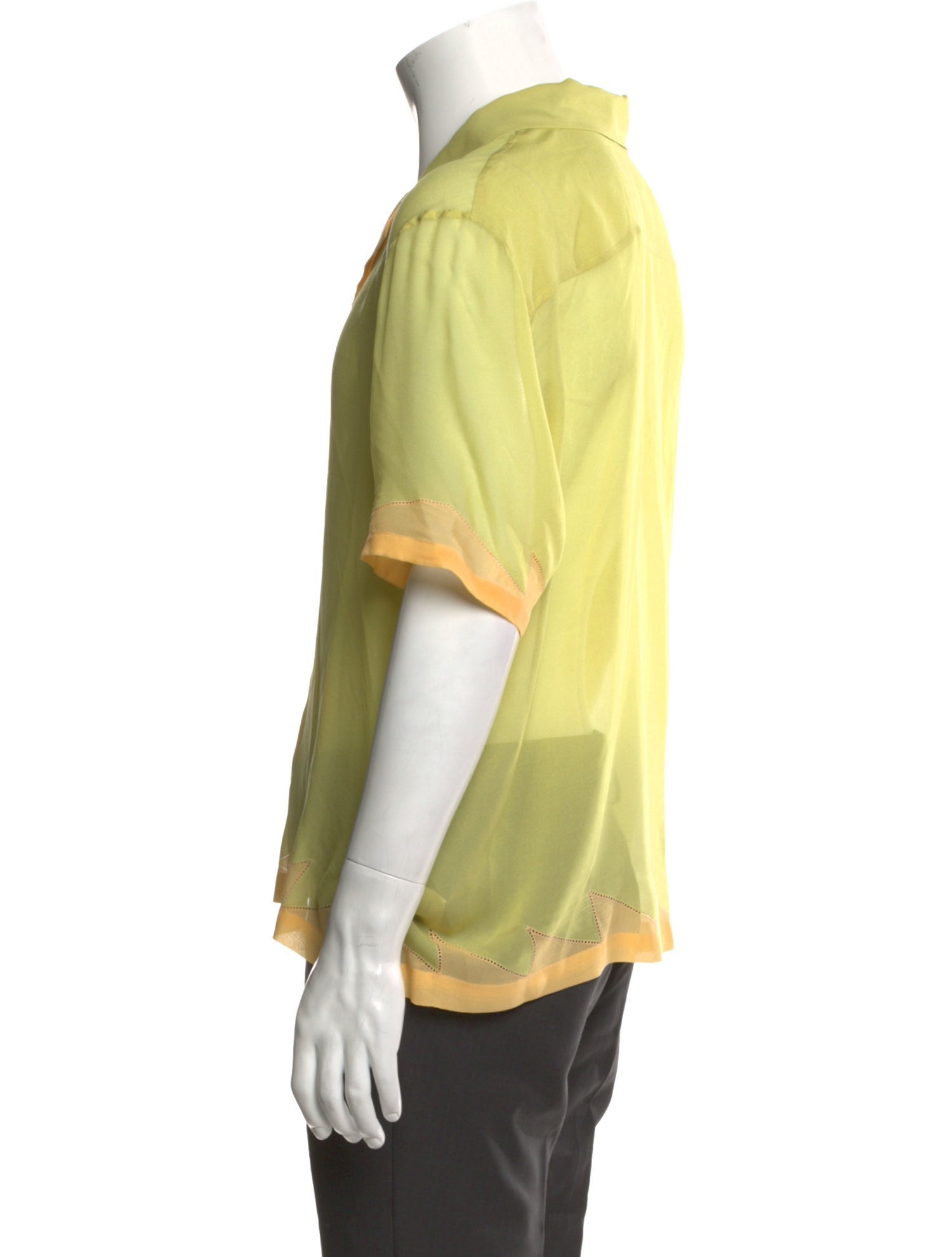 BODE Silk Short Sleeve Shirt