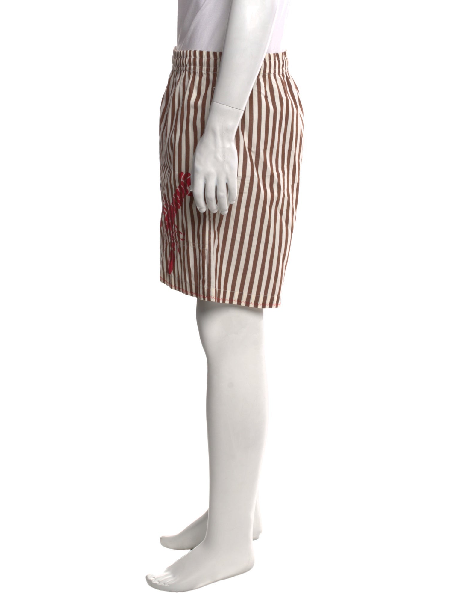 BODE Striped Jogger Shorts