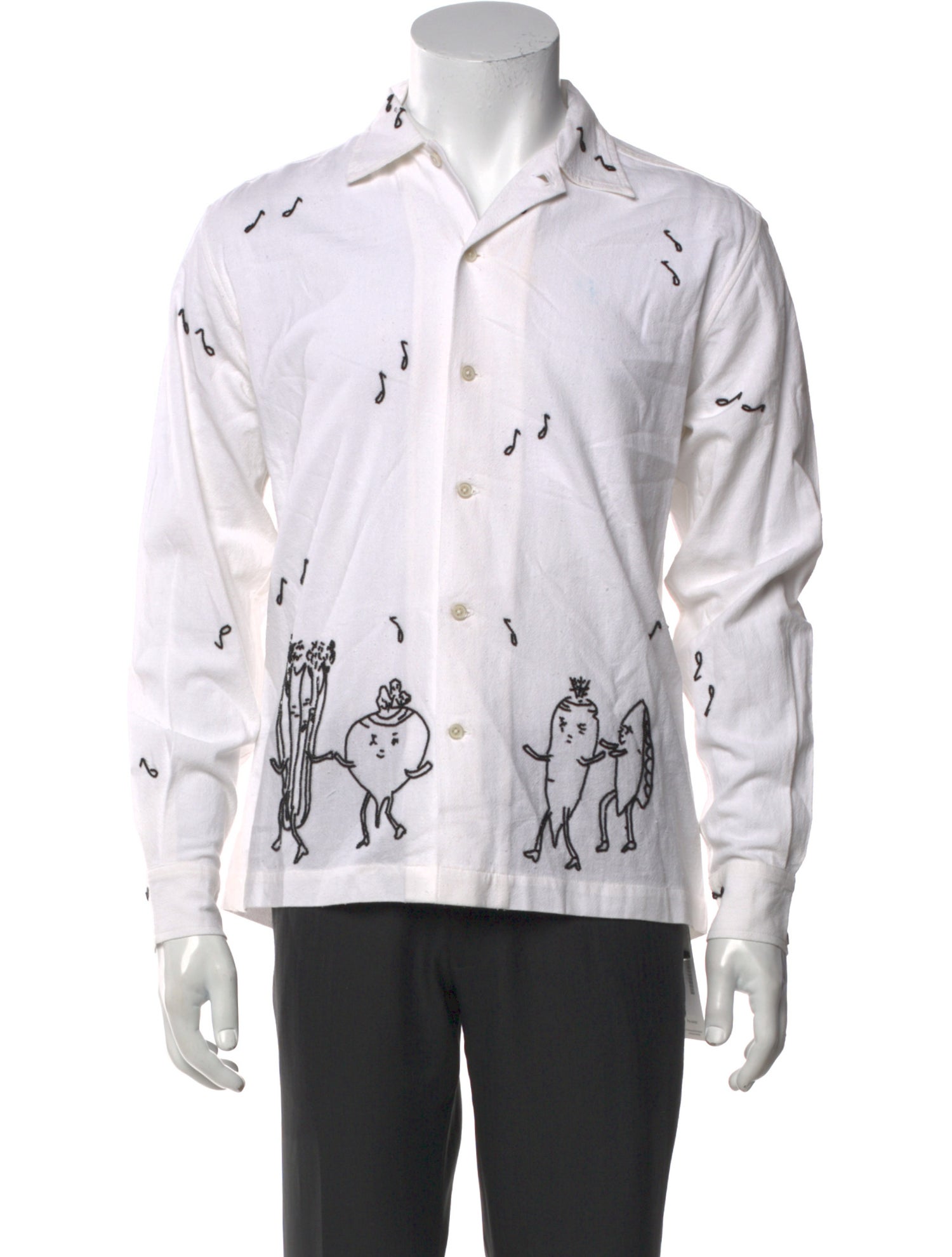 BODE Printed Long Sleeve Shirt