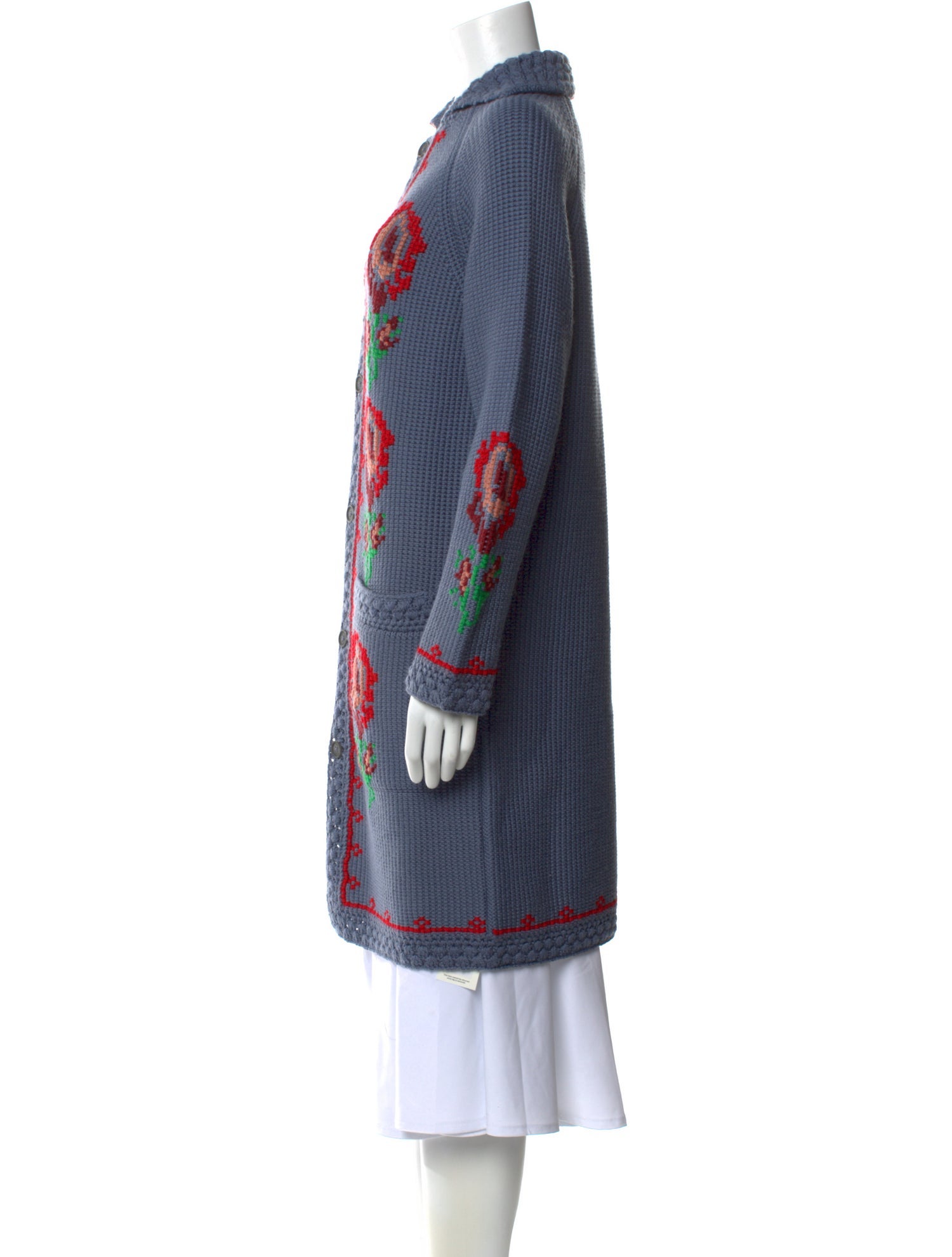 BODE Merino Wool Printed Sweater w/ Tags