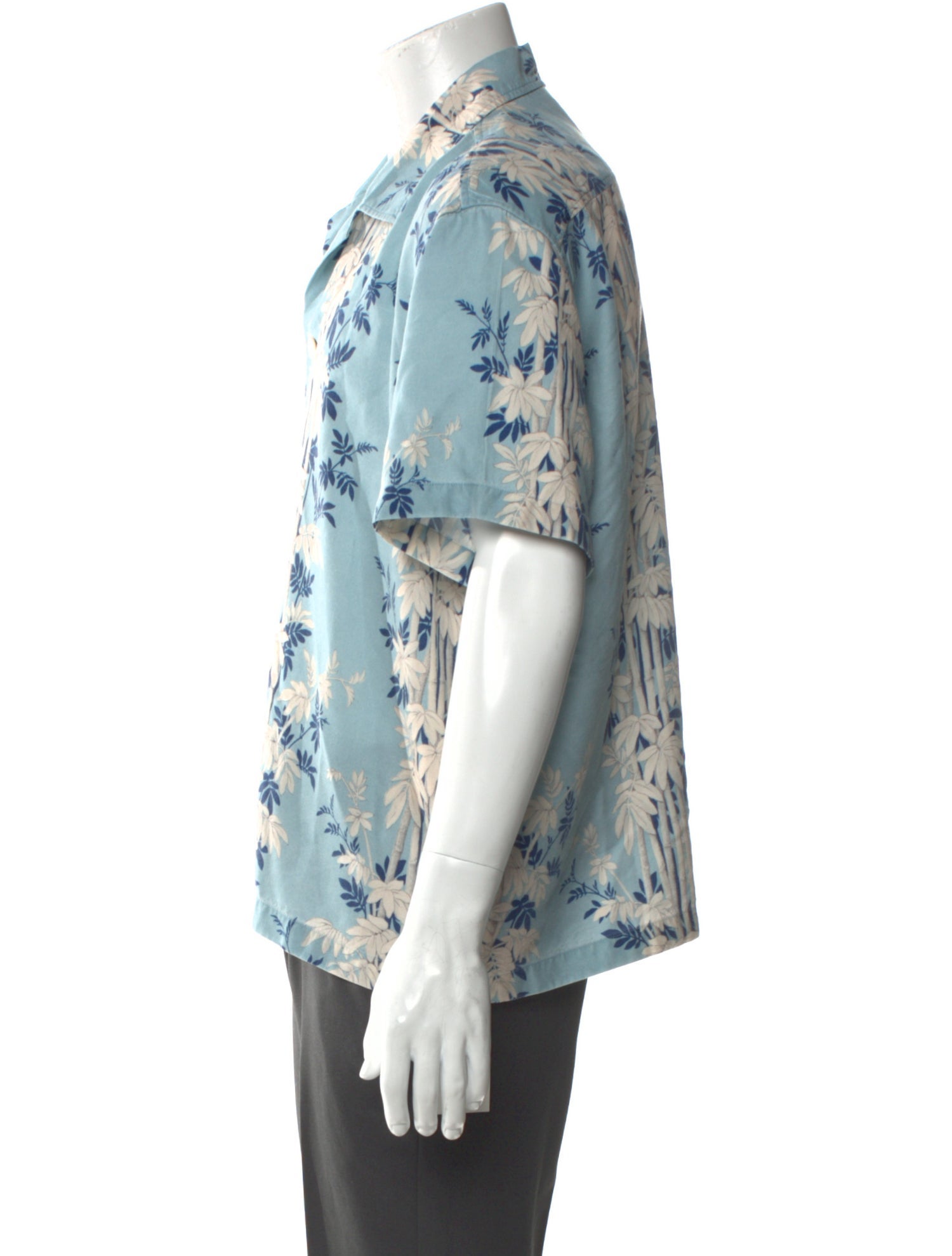 BODE Floral Print Short Sleeve Shirt