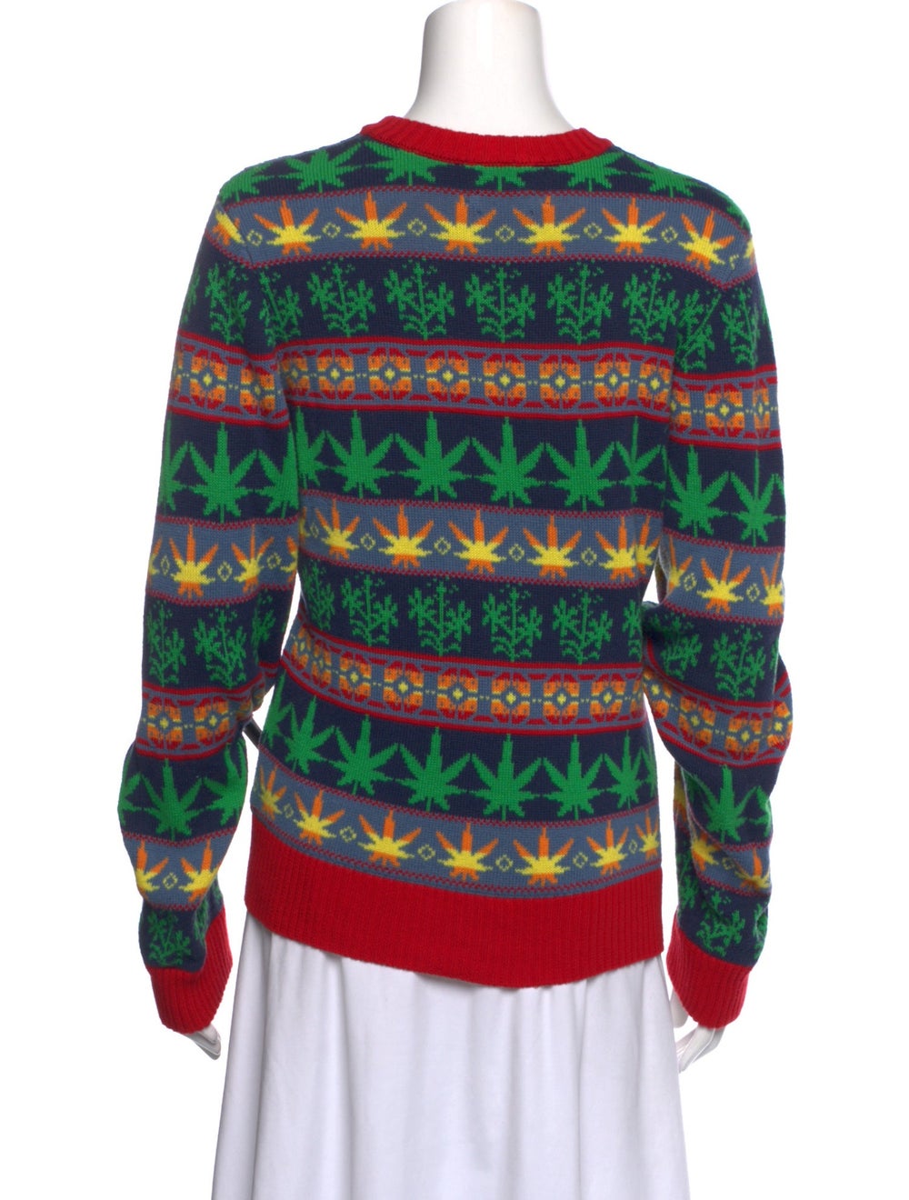 BODE Patterned Crew Neck Sweatshirt - image 3