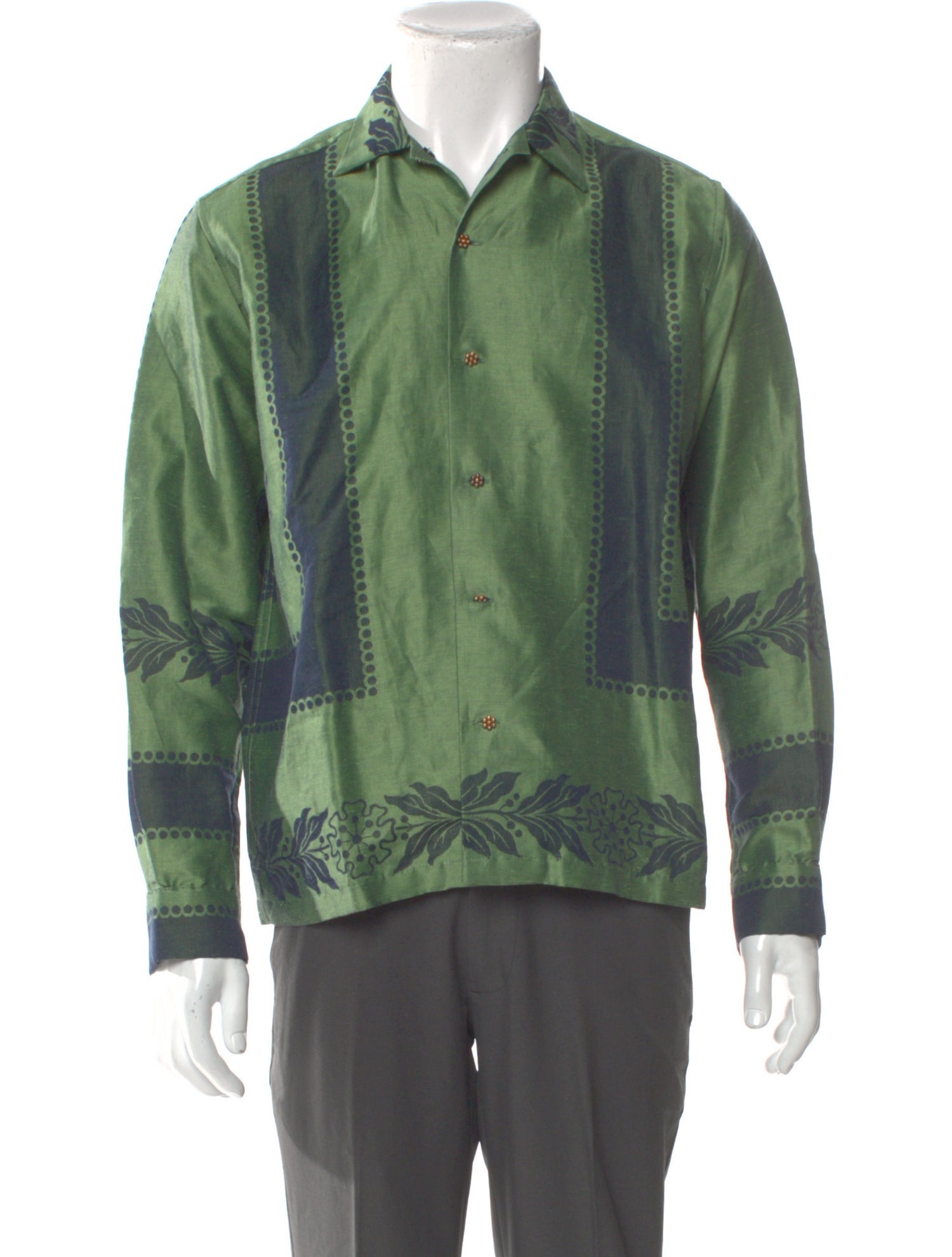 BODE Printed Long Sleeve Shirt w/ Tags