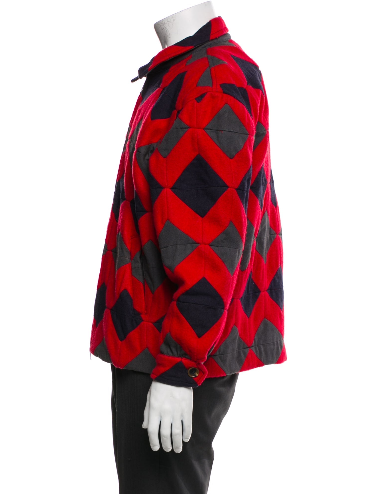 BODE Plaid Print Bomber Jacket