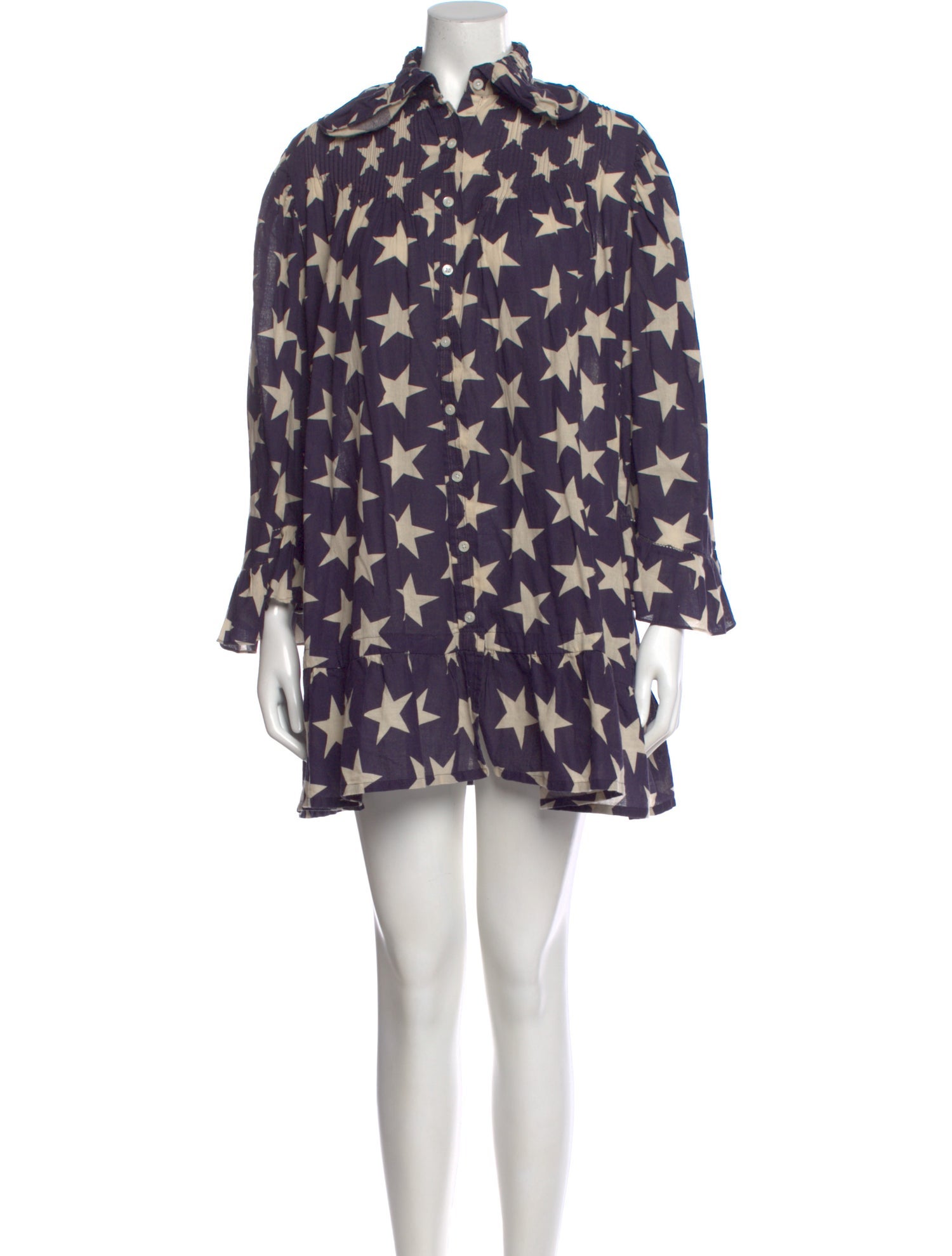 BODE Printed Mini Dress