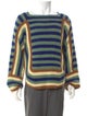 BODE Merino Wool Striped Pullover