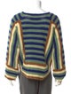 BODE Merino Wool Striped Pullover