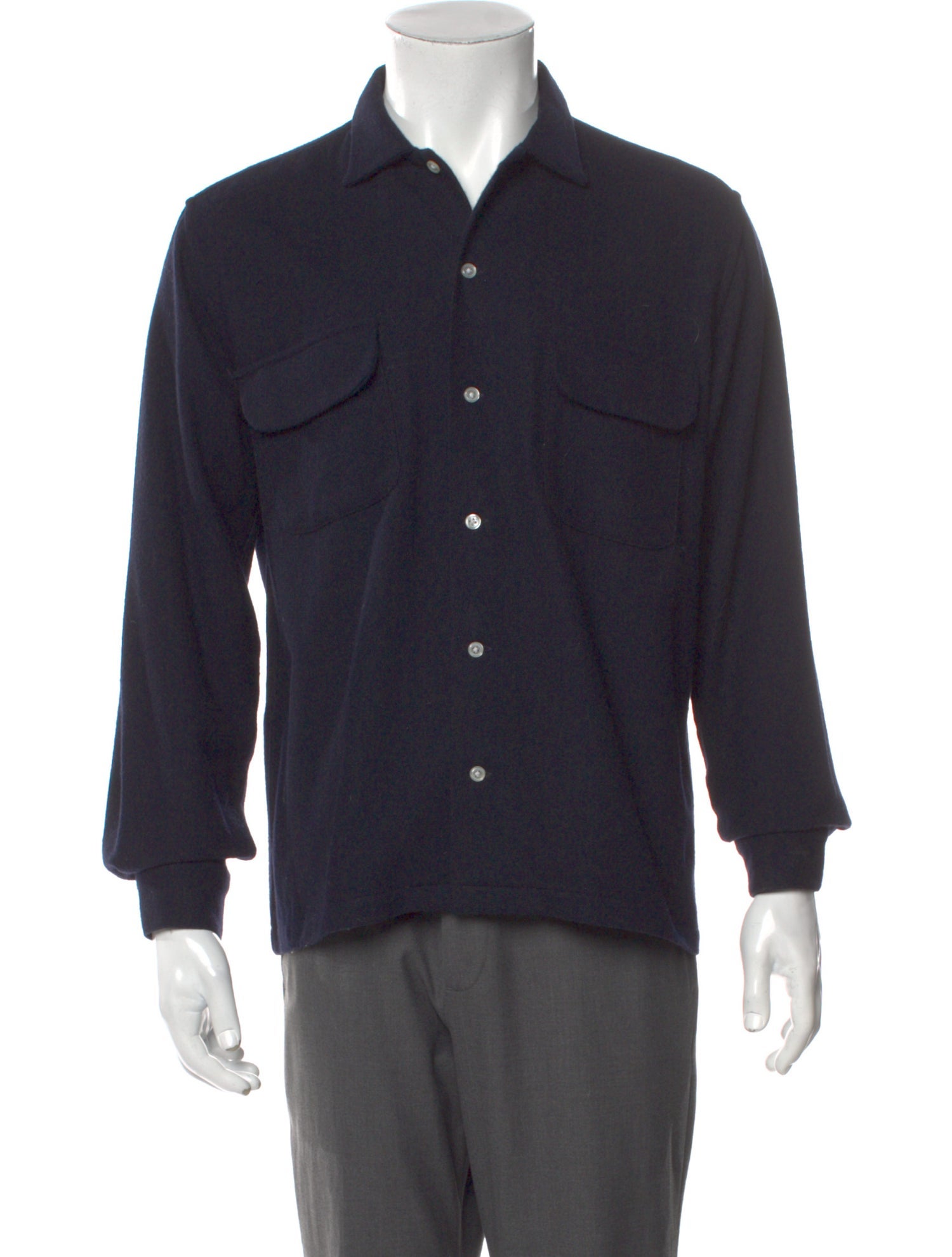 BODE Wool Long Sleeve Shirt