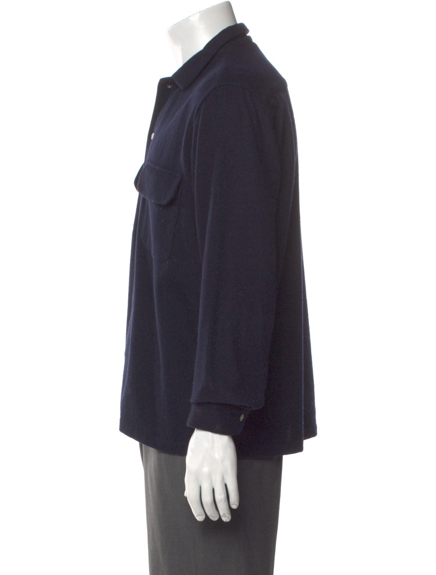 BODE Wool Long Sleeve Shirt