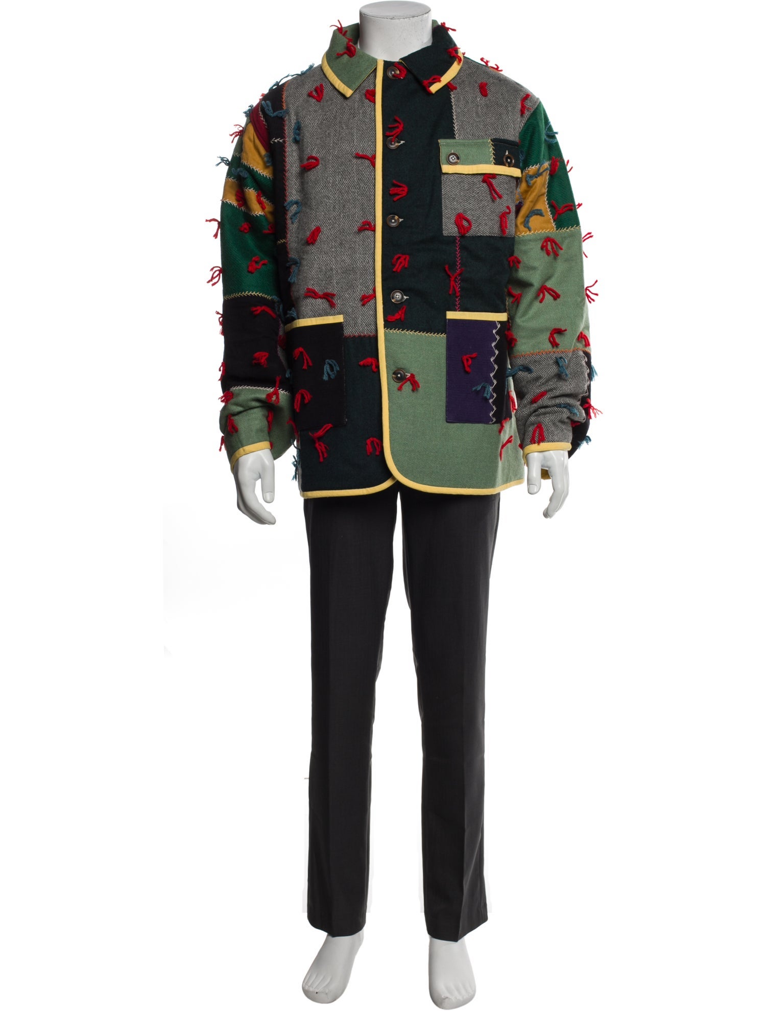 BODE Wool Printed Parka w/ Tags