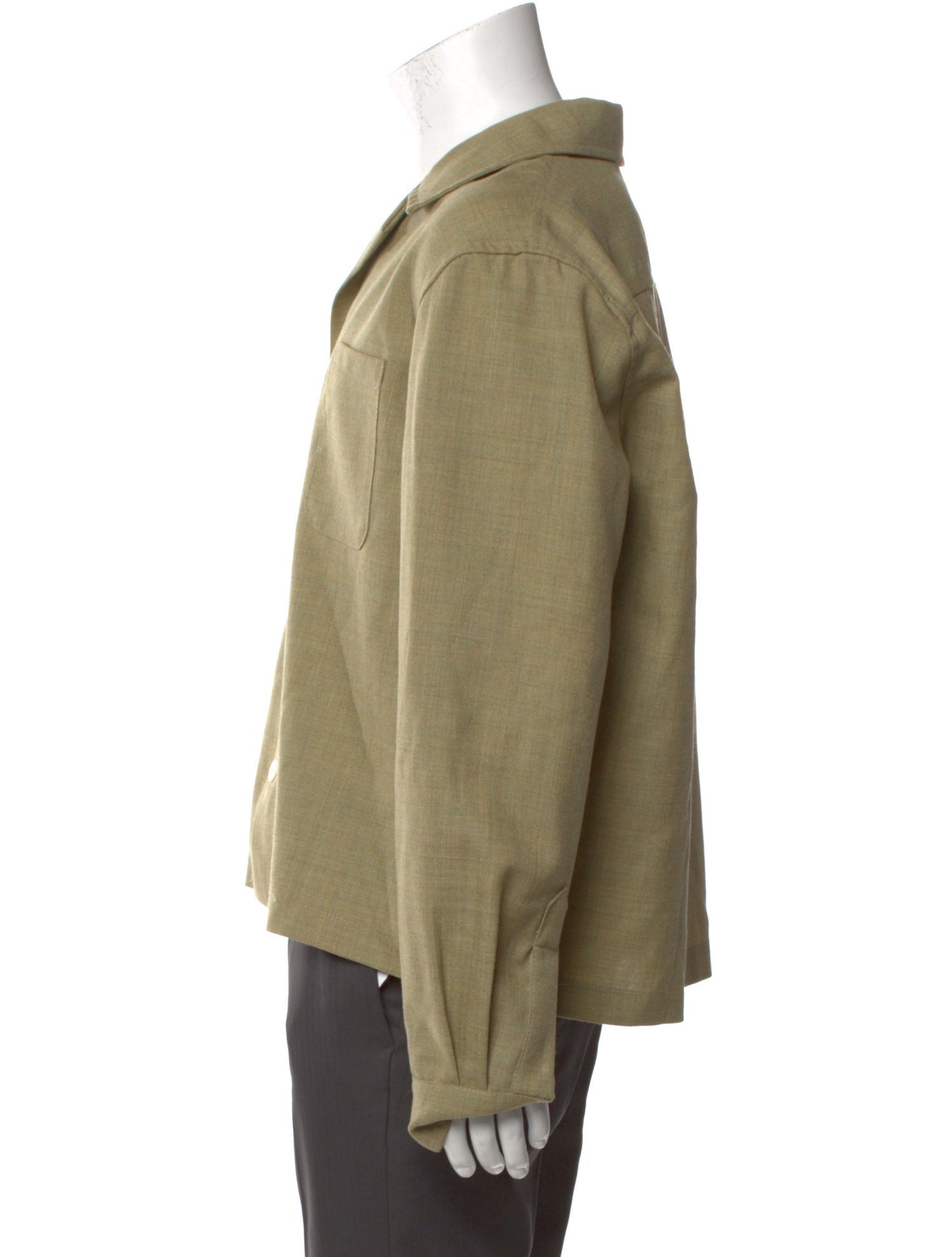 BODE Wool Long Sleeve Shirt