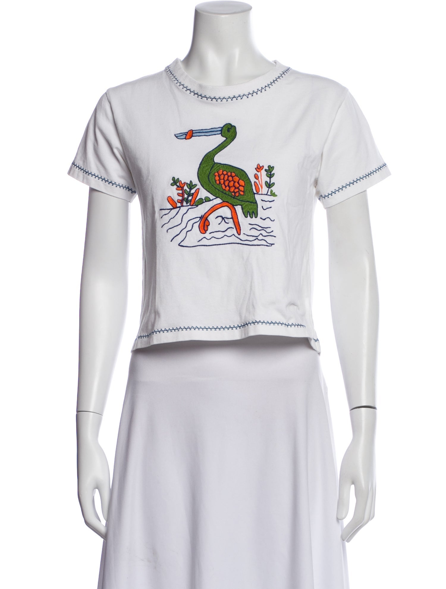 BODE Graphic Print Crew Neck T-Shirt