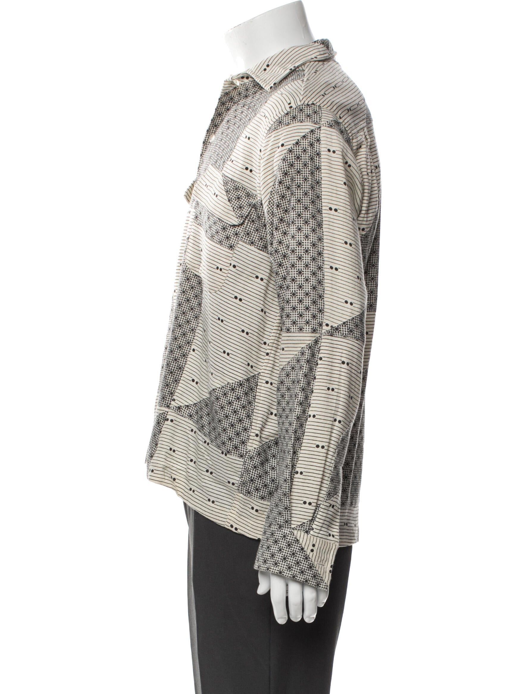 BODE Printed Long Sleeve Shirt