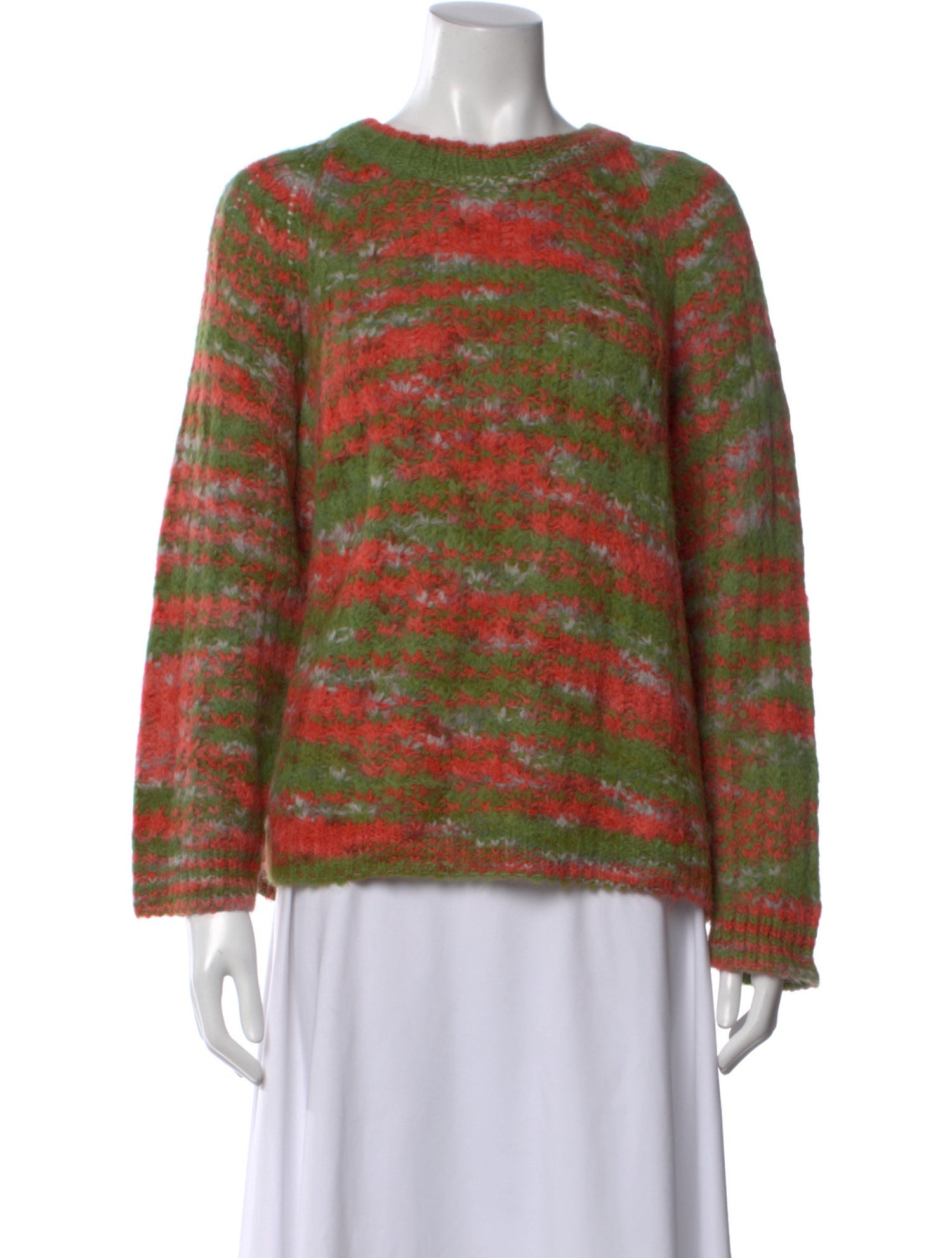 BODE Alpaca Striped Sweater
