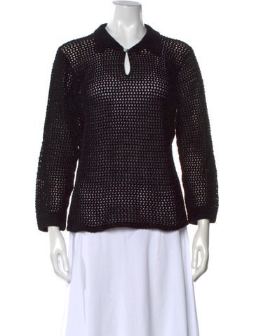 Pre-owned Bode Sweater In Black