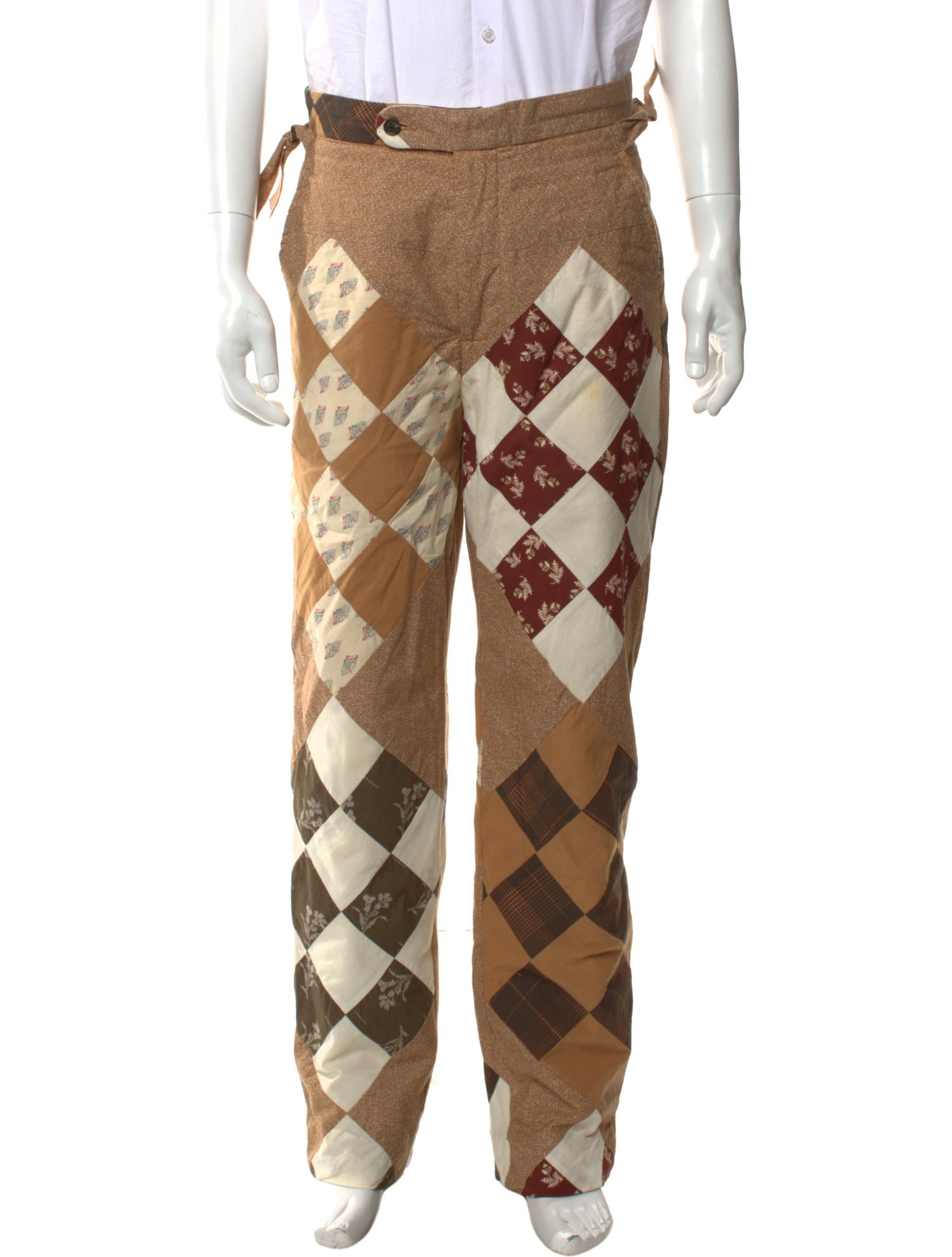 BODE Plaid Print Pants