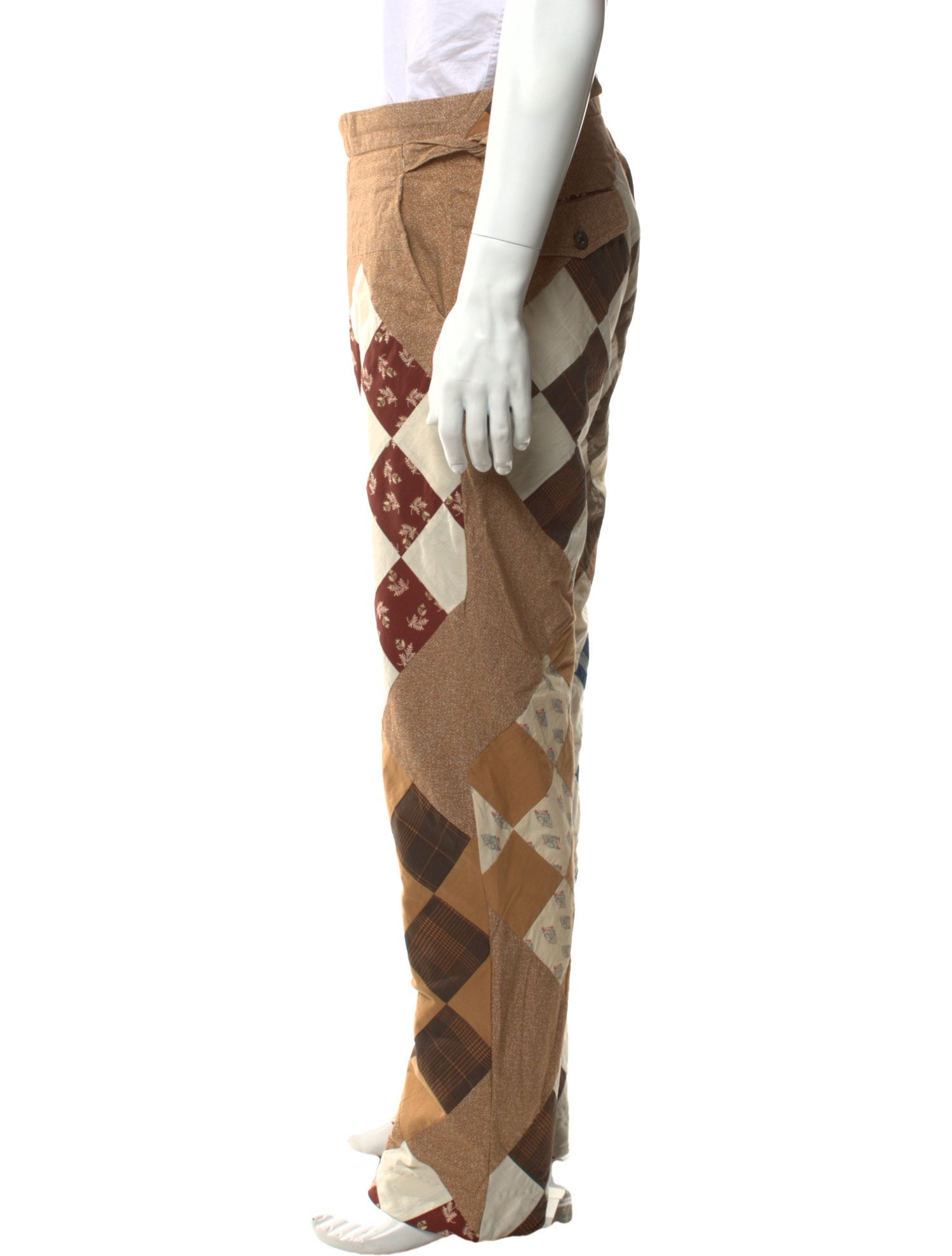 BODE Plaid Print Pants