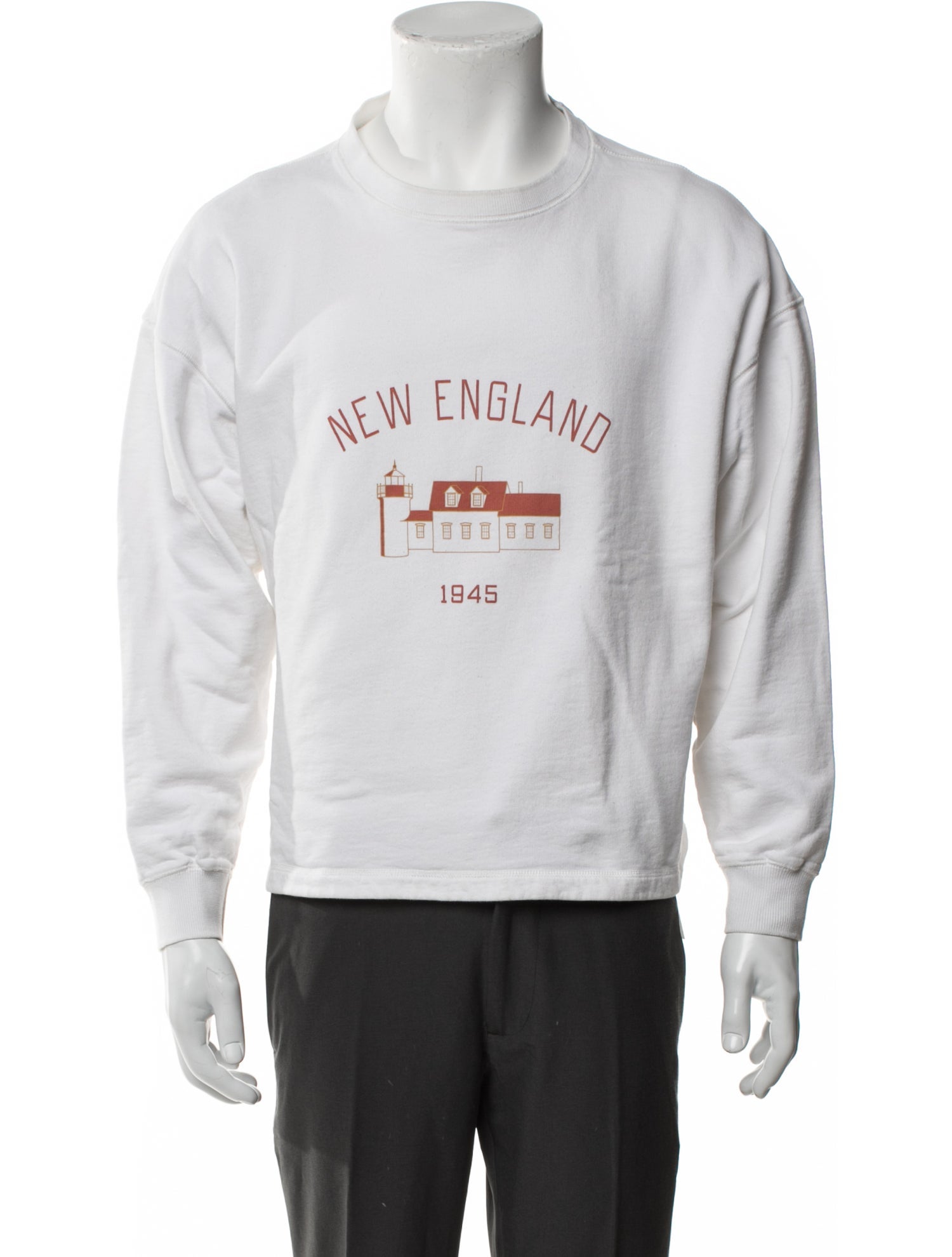 BODE Graphic Print Crew Neck Sweatshirt