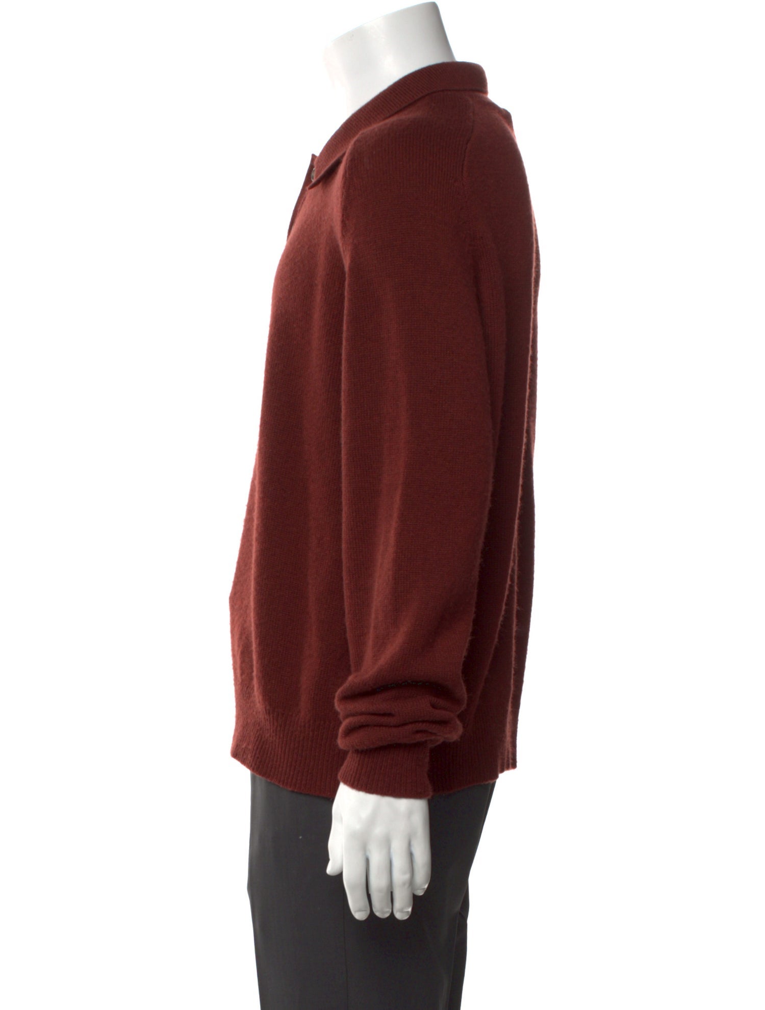 BODE Cashmere Collar Polo Sweater w/ Tags