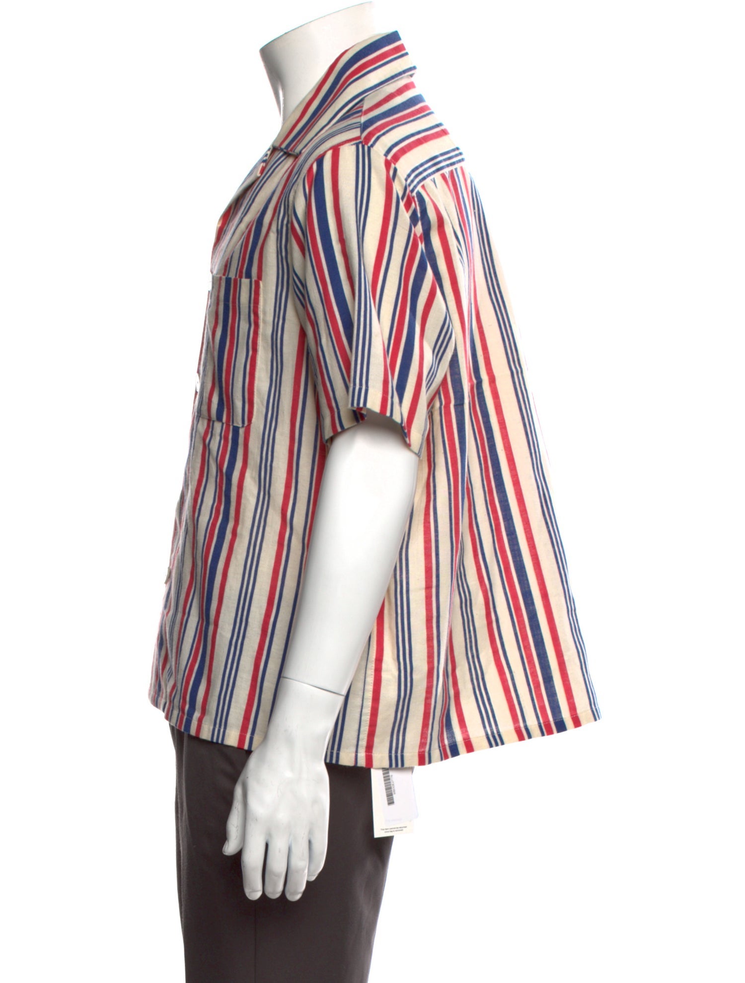 BODE Striped Short Sleeve Shirt