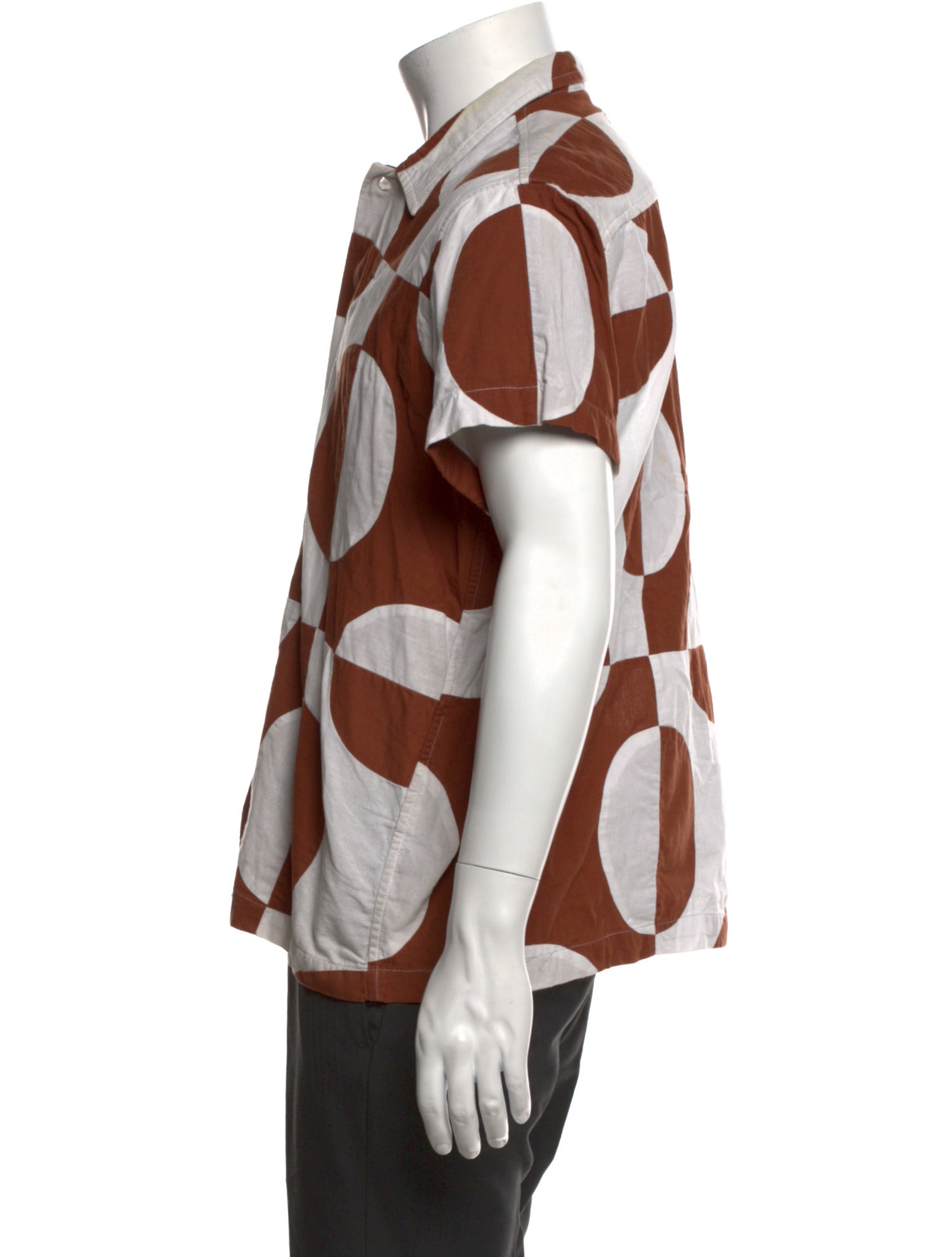 BODE Patterned Short Sleeve Shirt