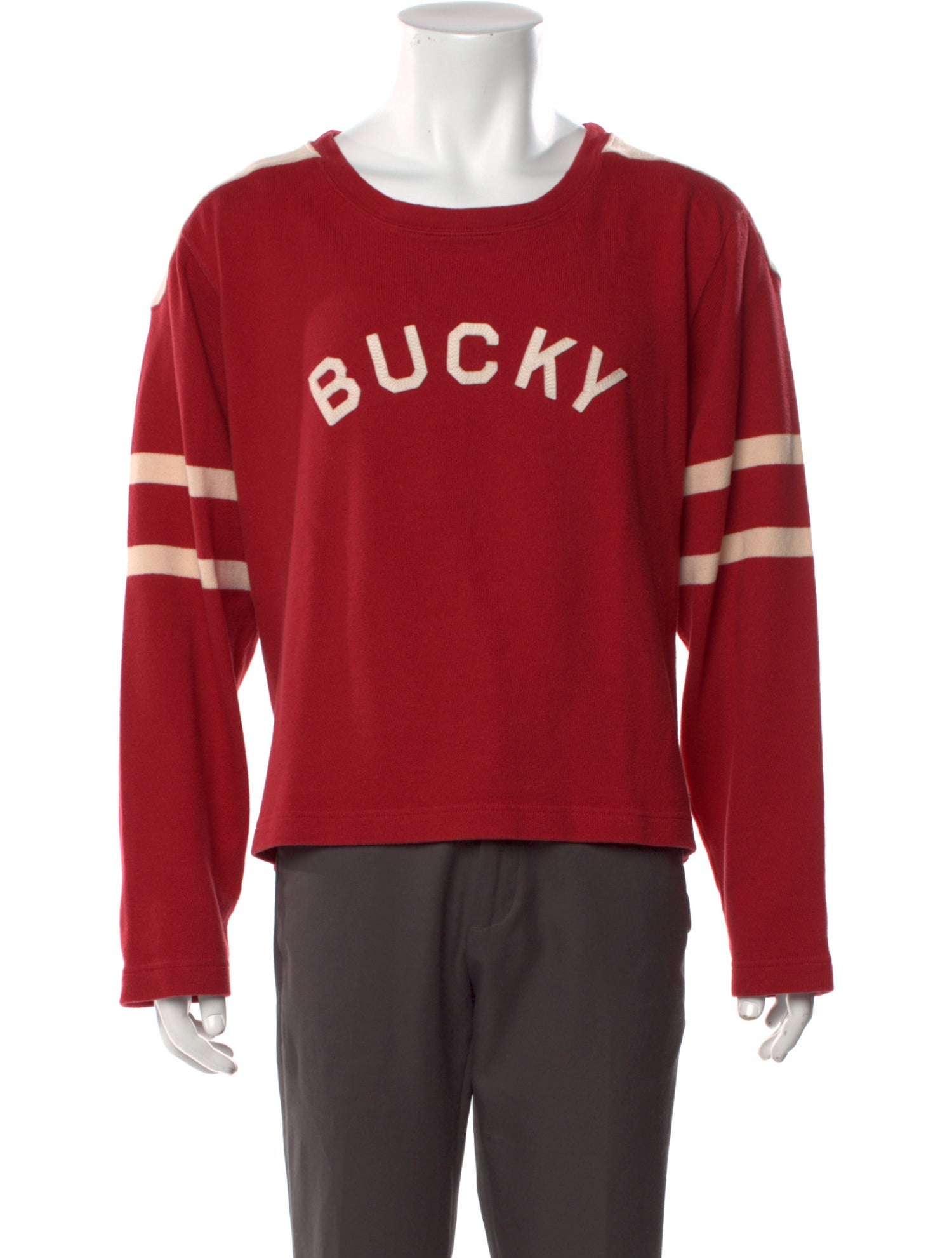 BODE Graphic Print Crew Neck Pullover