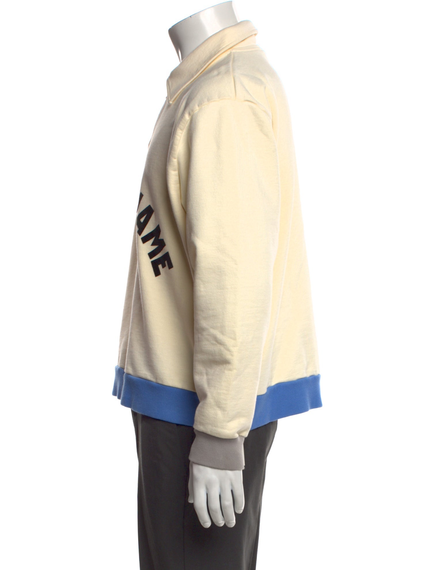 BODE Graphic Print Collar Pullover