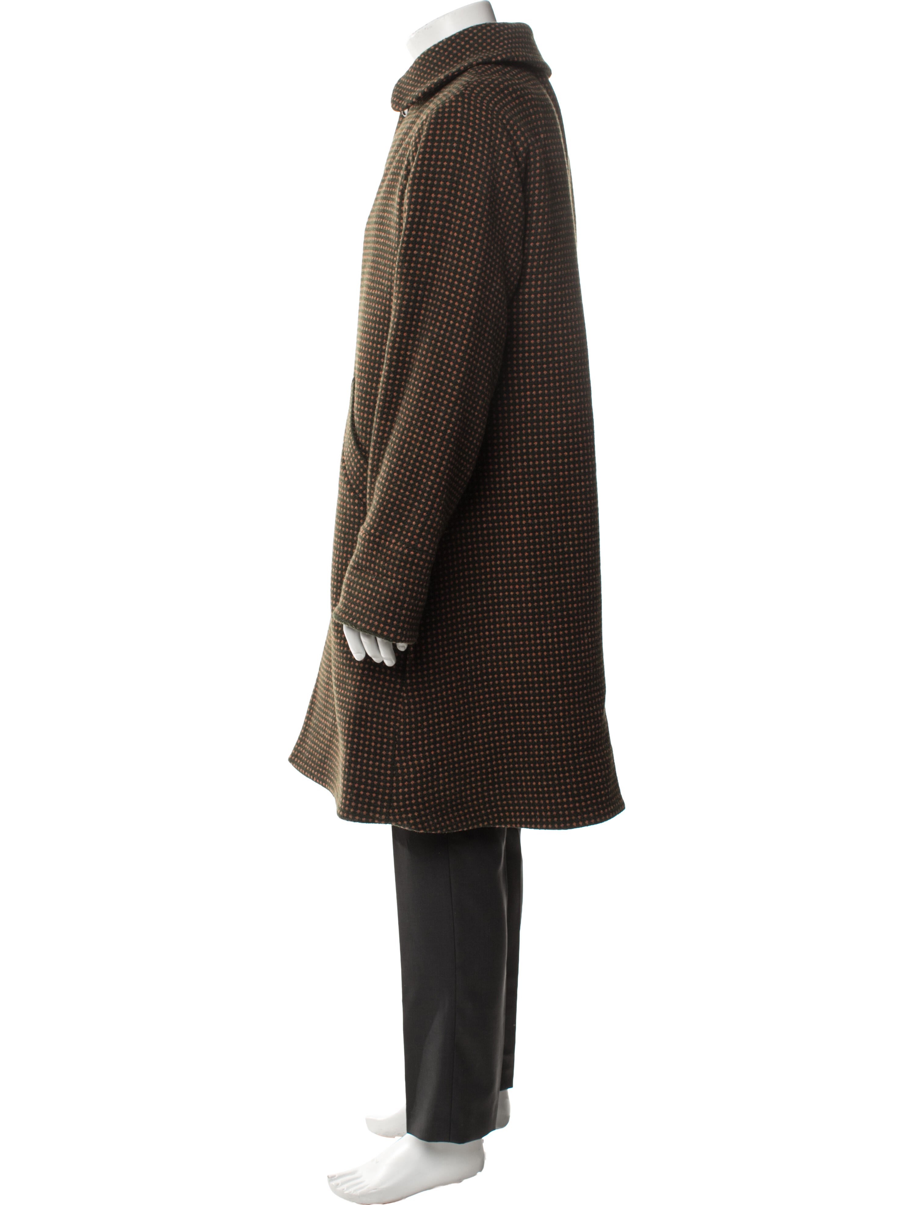 Puma x Han Kjøbenhavn Striped Long Coat w/ Tags - Grey Outerwear