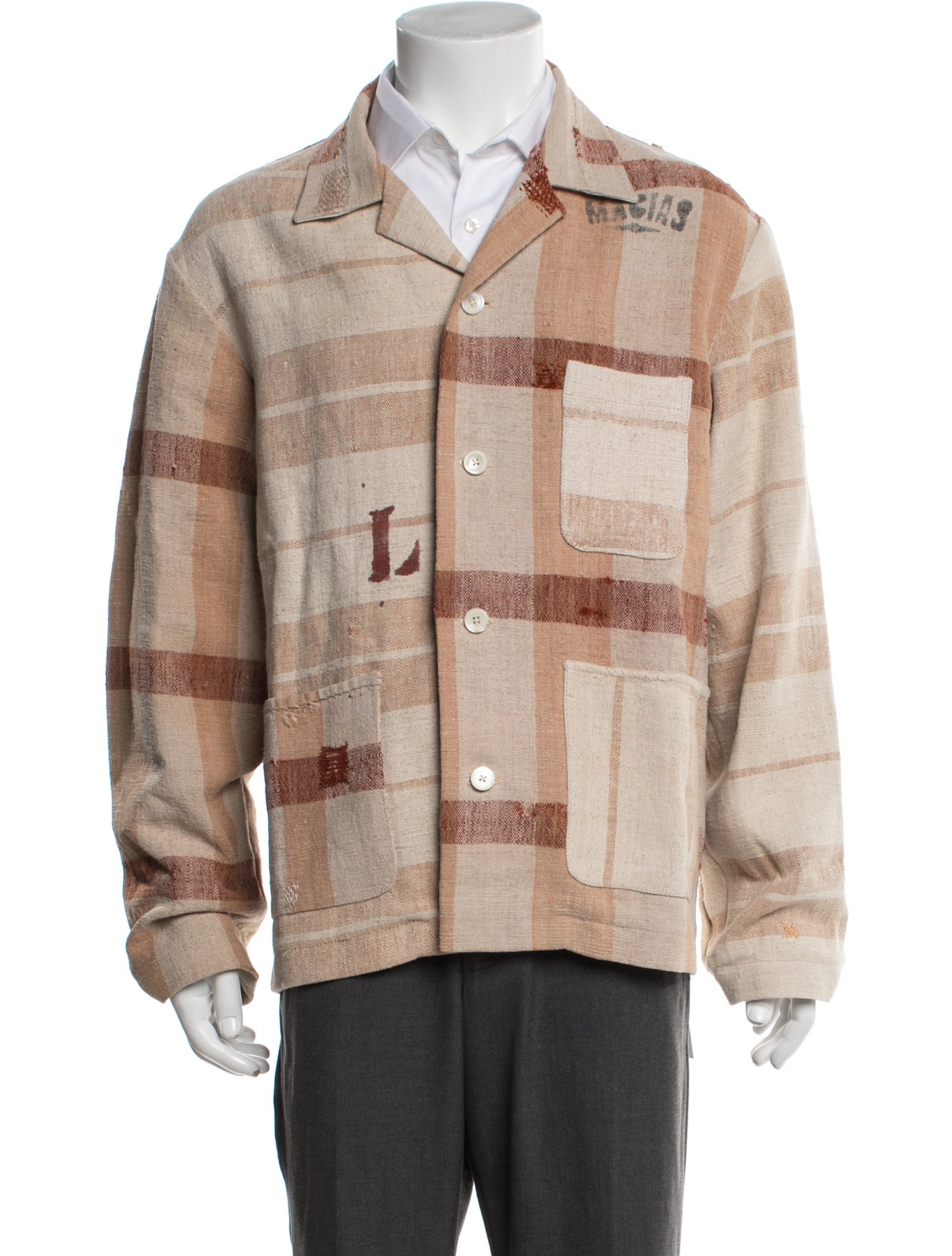 BODE Plaid Print Jacket w/ Tags