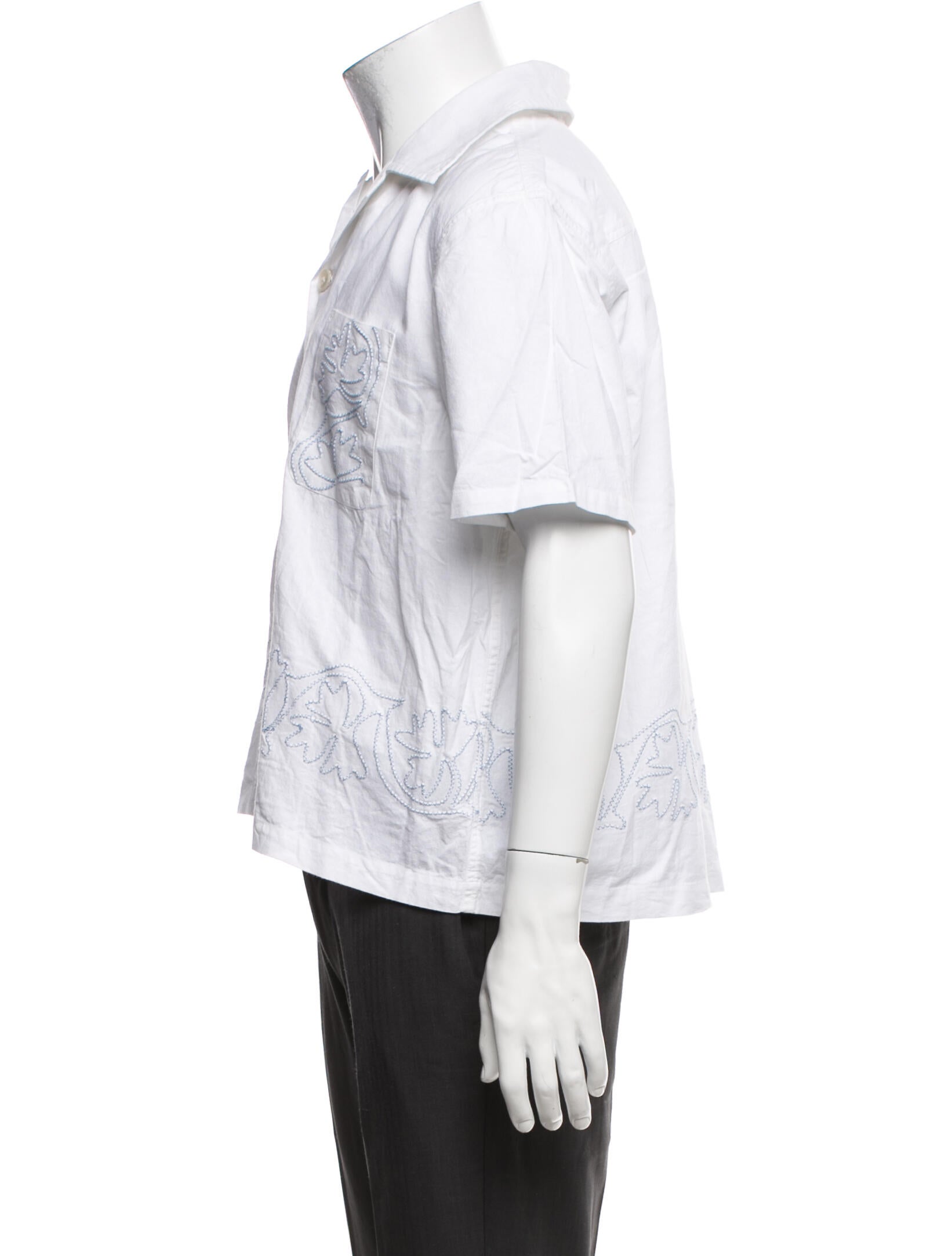 BODE Patterned Short Sleeve Shirt